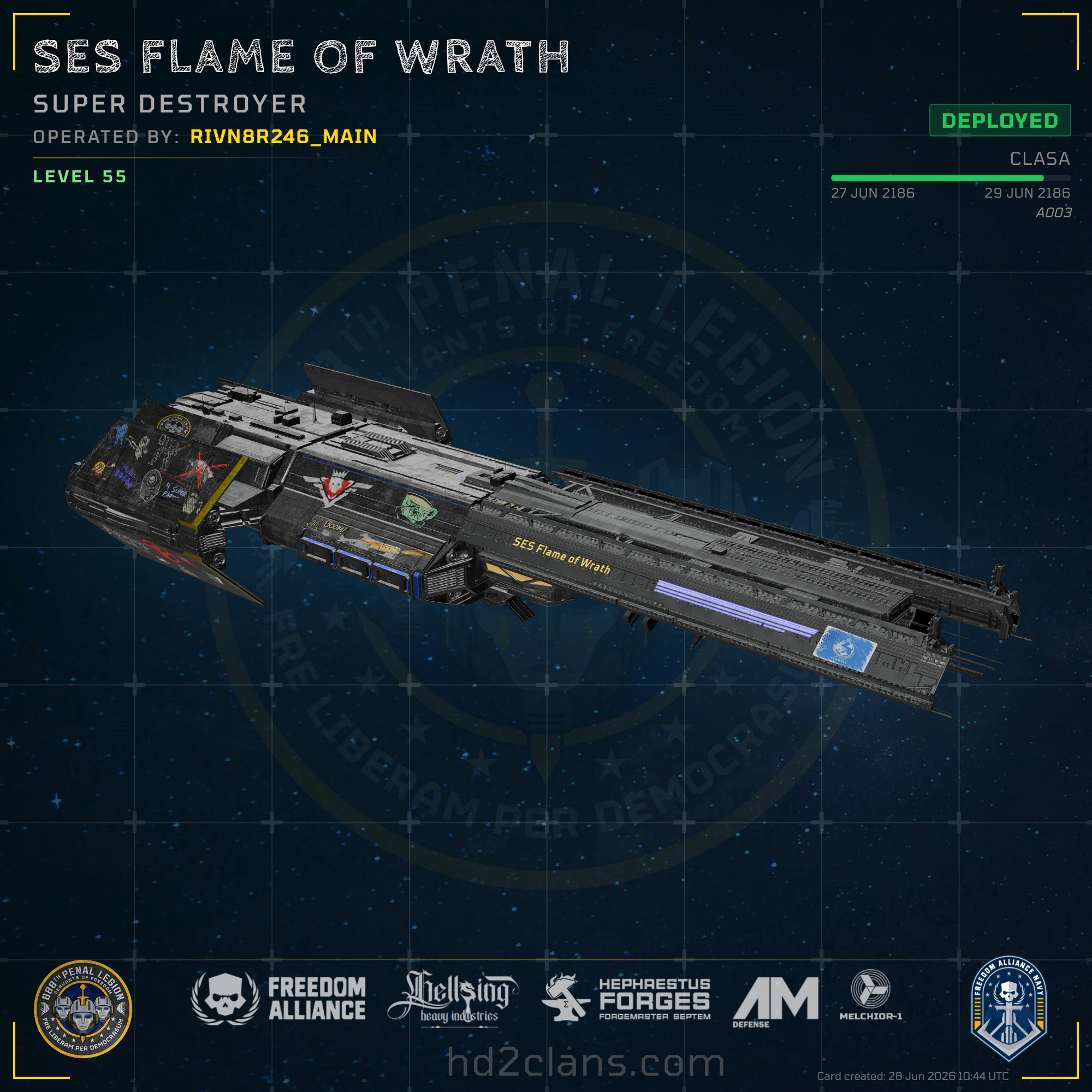 SES Flame of Wrath