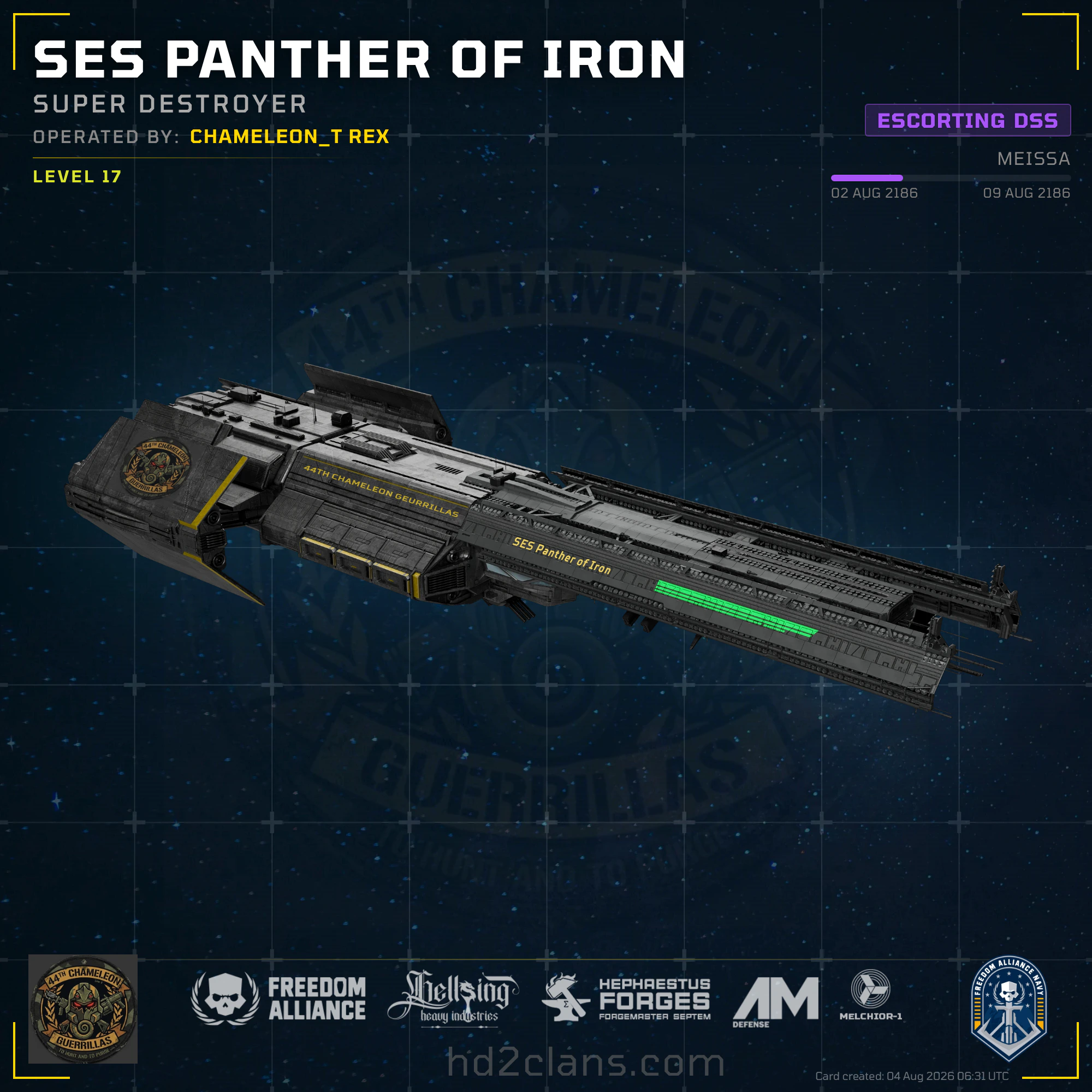 SES Panther of Iron