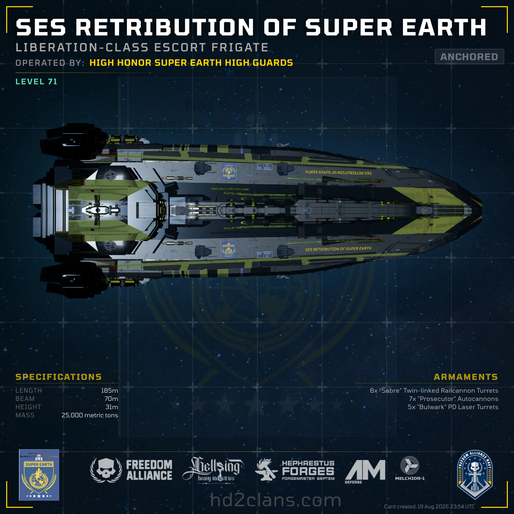 SES Retribution of Super Earth