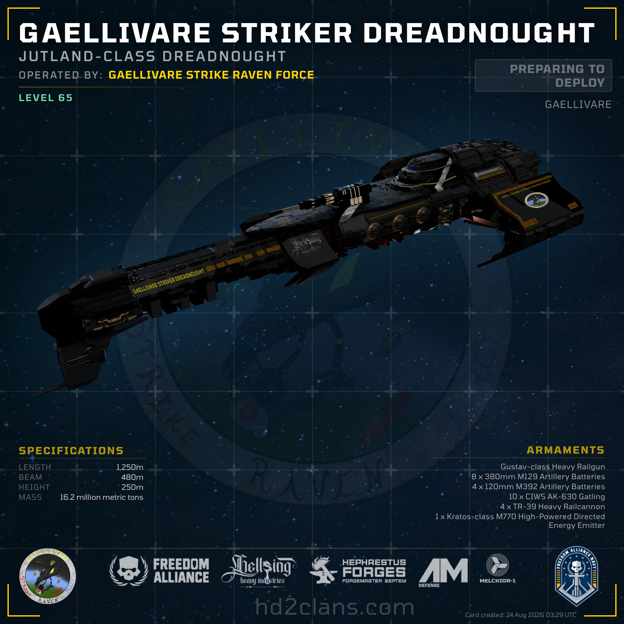 Gaellivare Striker Dreadnought