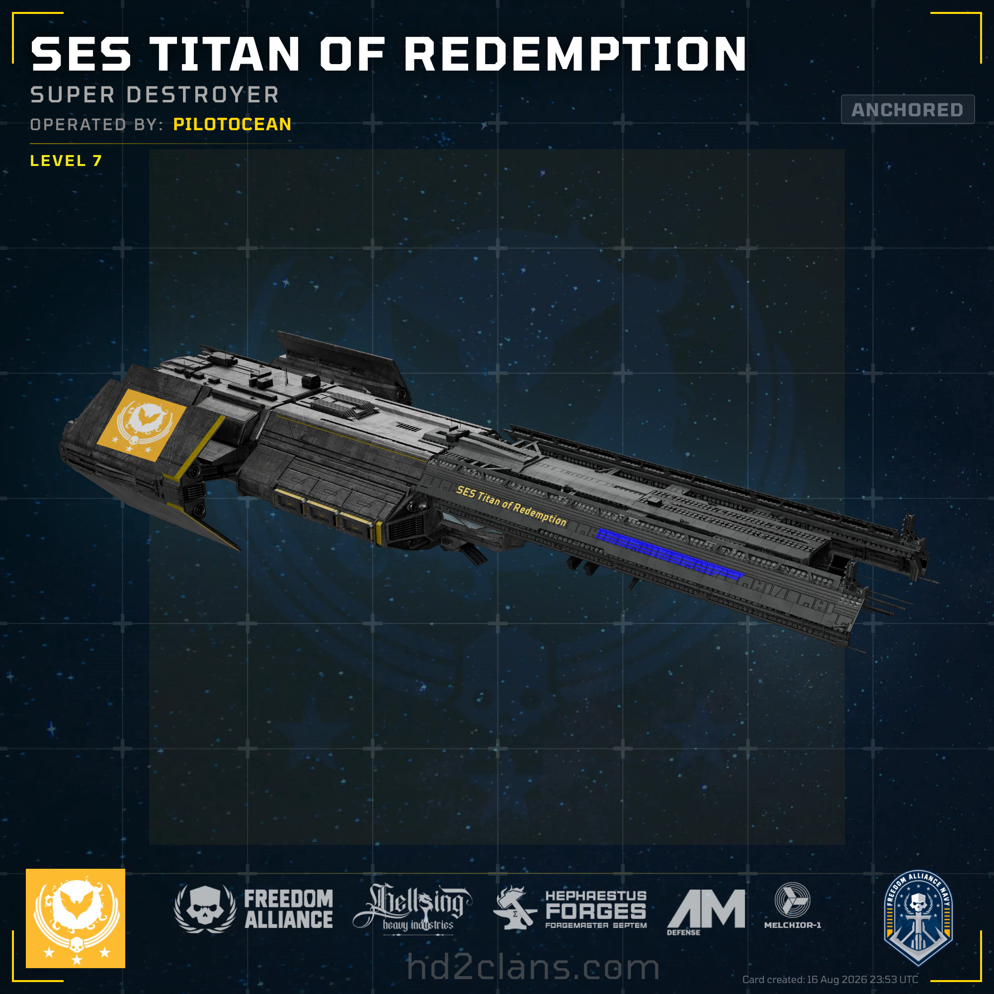 SES Titan of Redemption