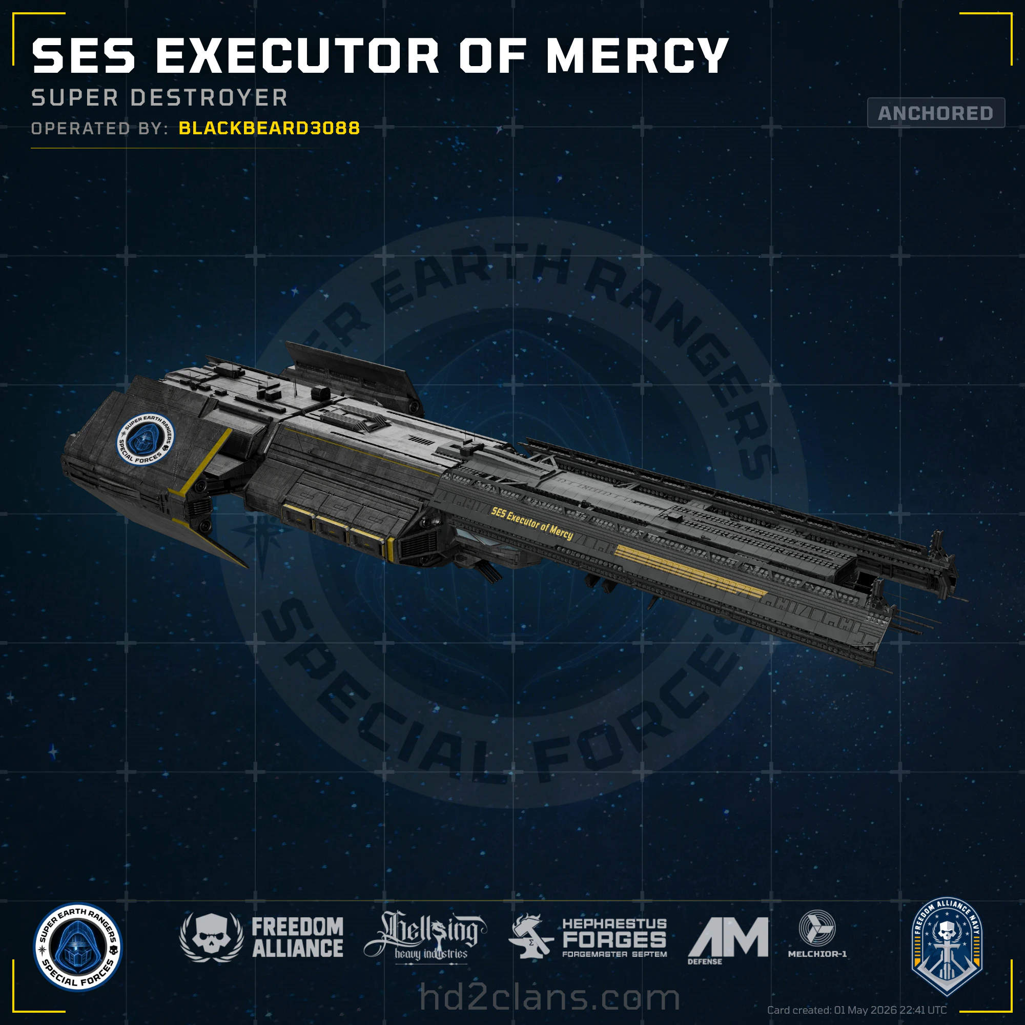 SES Executor of Mercy