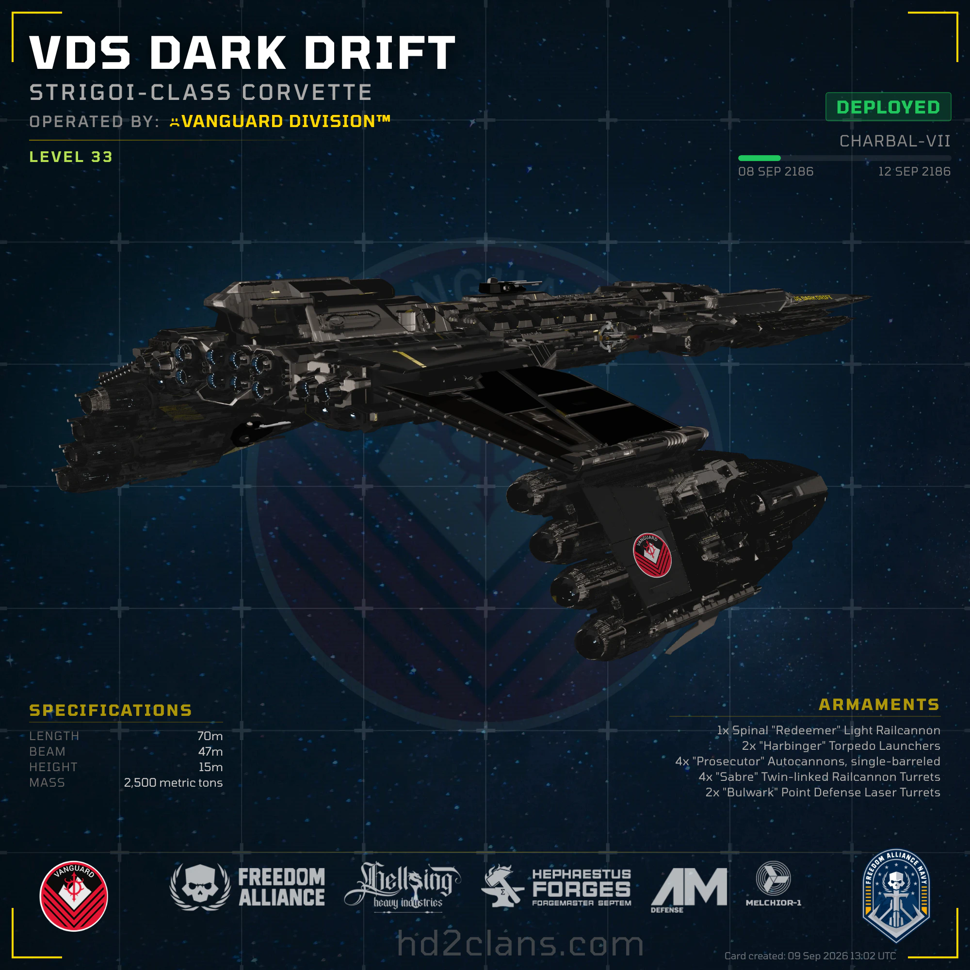 VDS Dark Drift