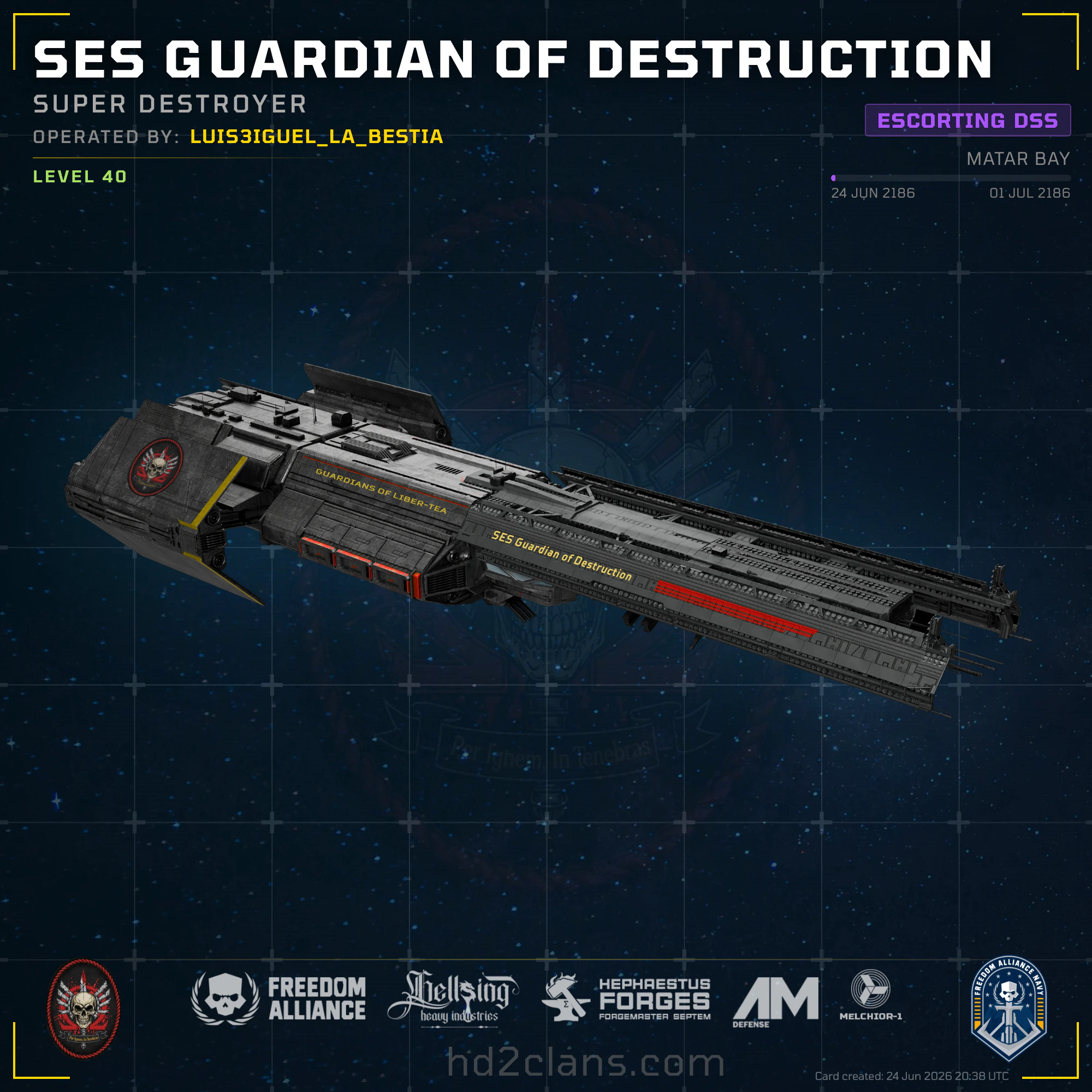 SES Guardian of Destruction