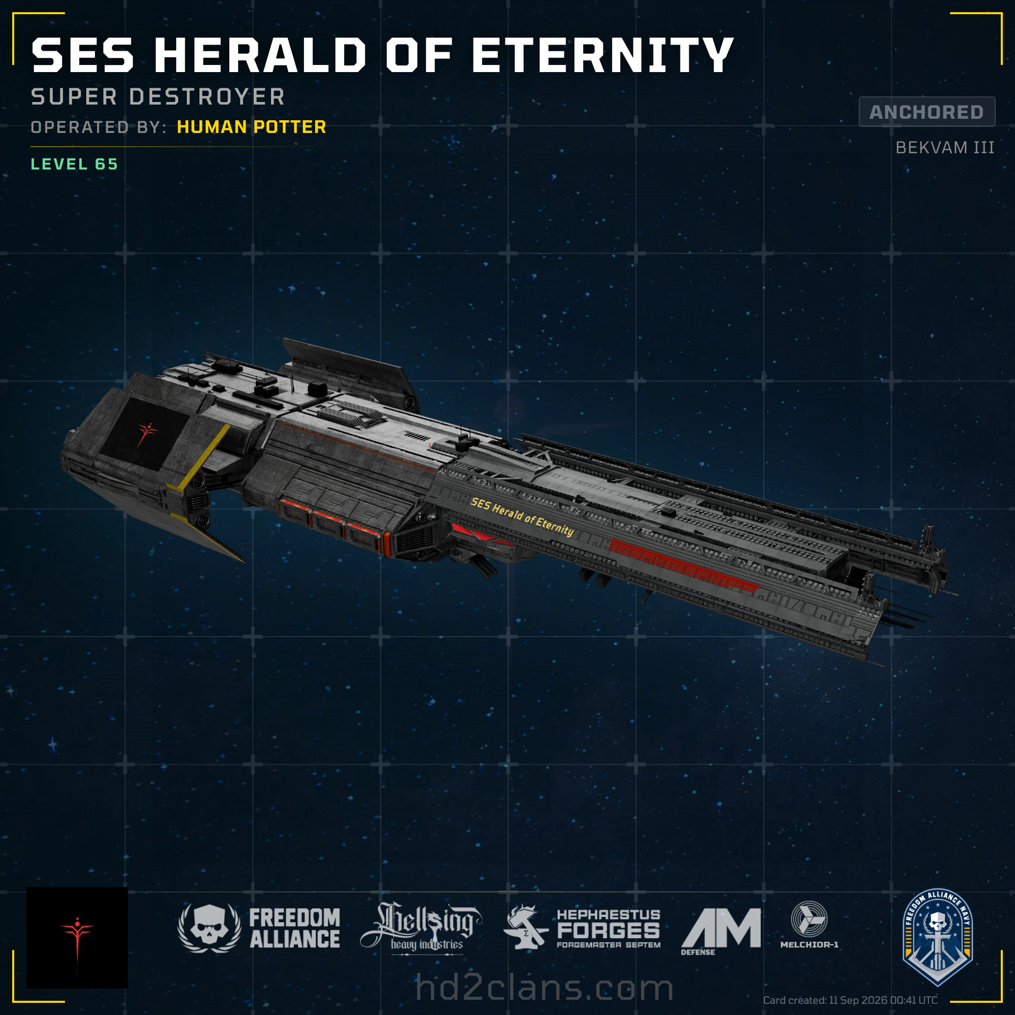 SES Herald of Eternity