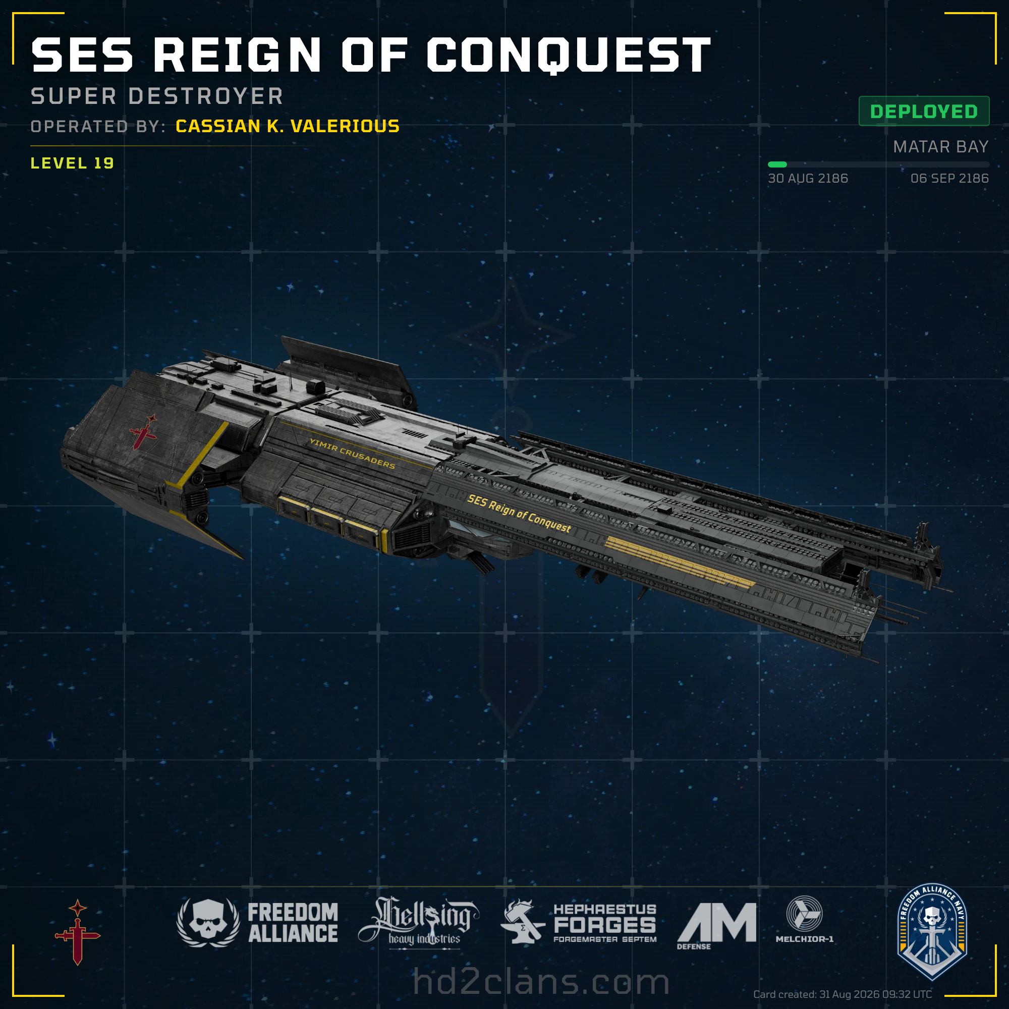 SES Reign of Conquest