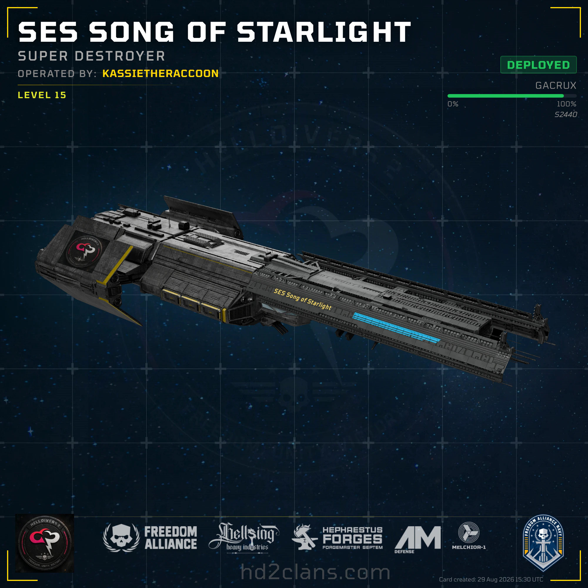 SES Song of Starlight