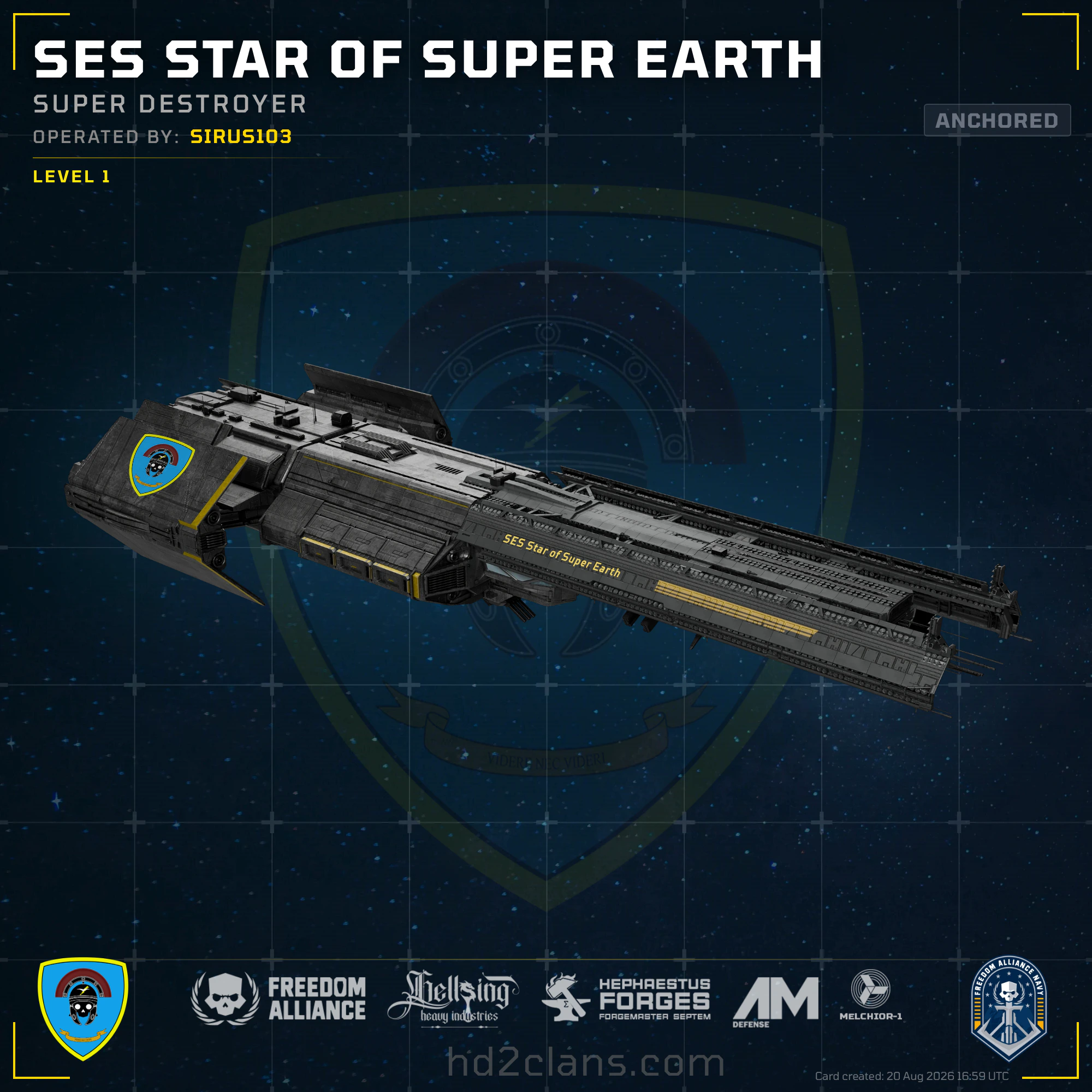 SES Star of Super Earth