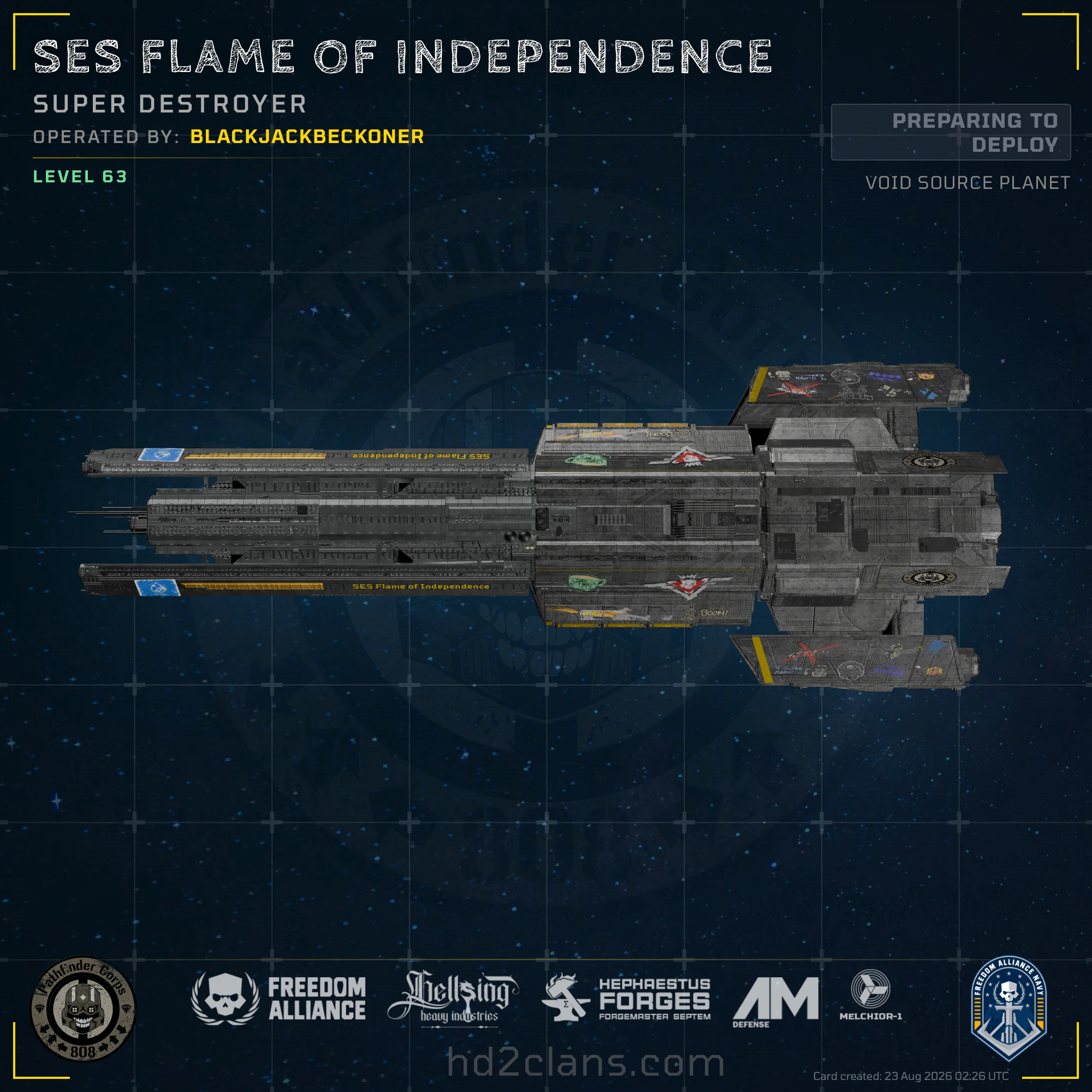 SES Flame of Independence