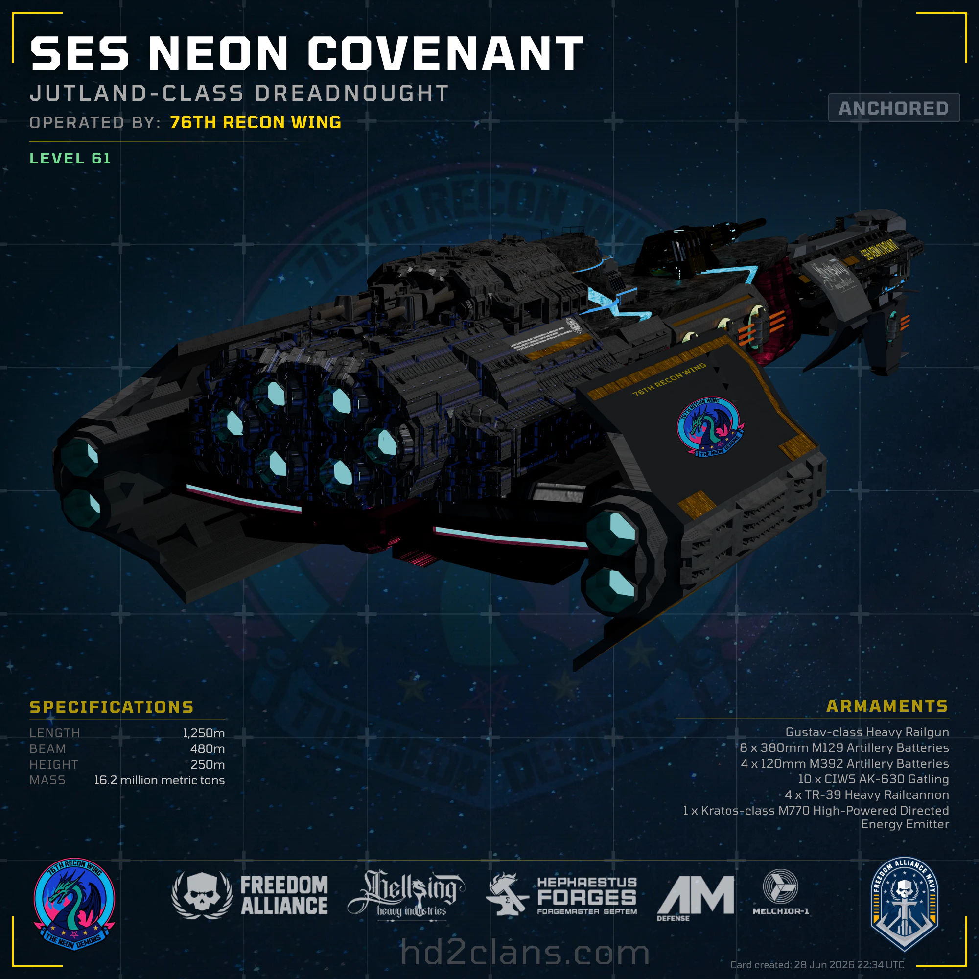 SES Neon Covenant