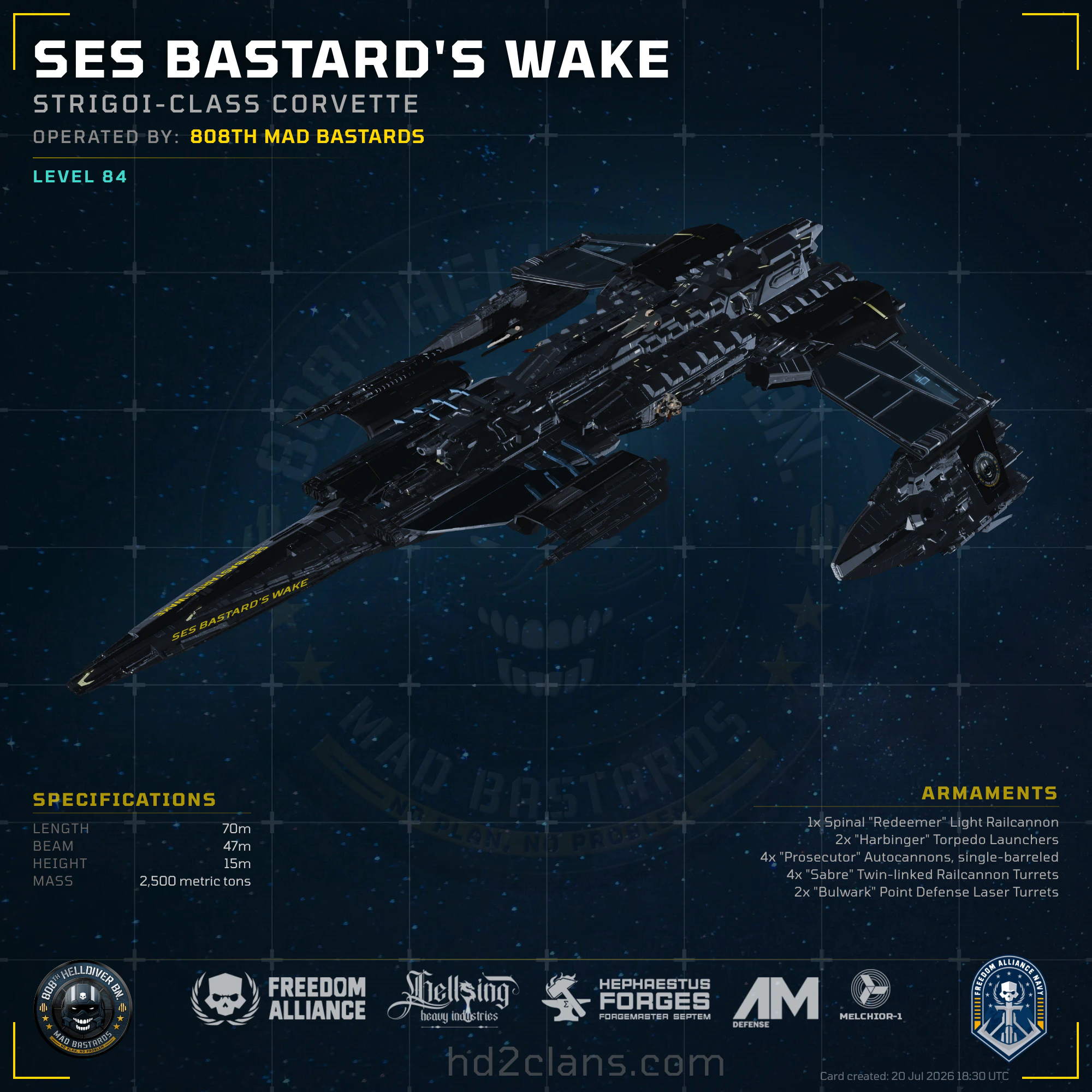 SES Bastard's Wake