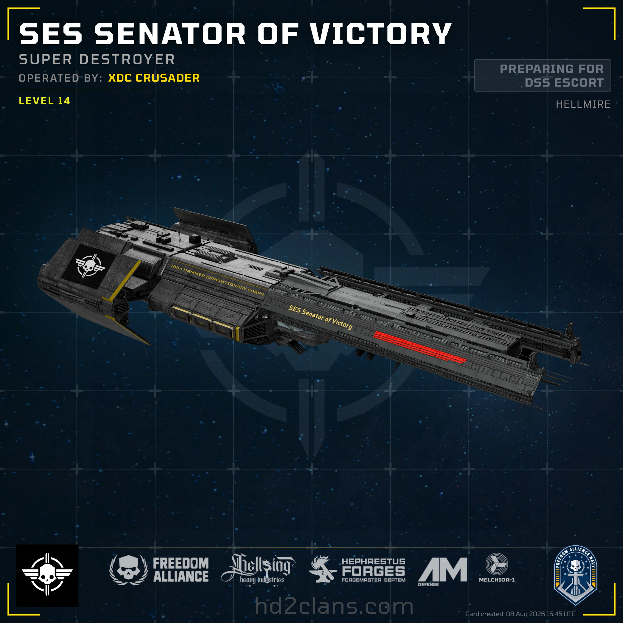 SES Senator of Victory