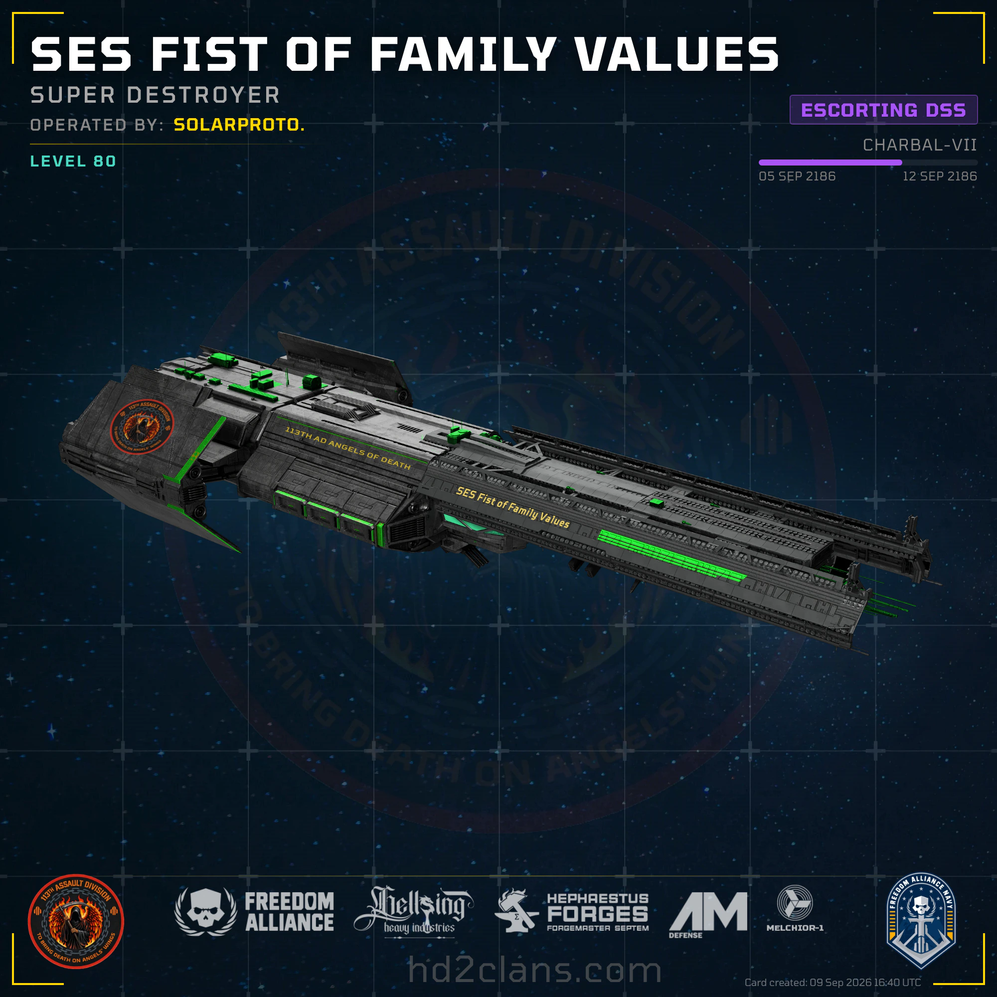 SES Fist of Family Values