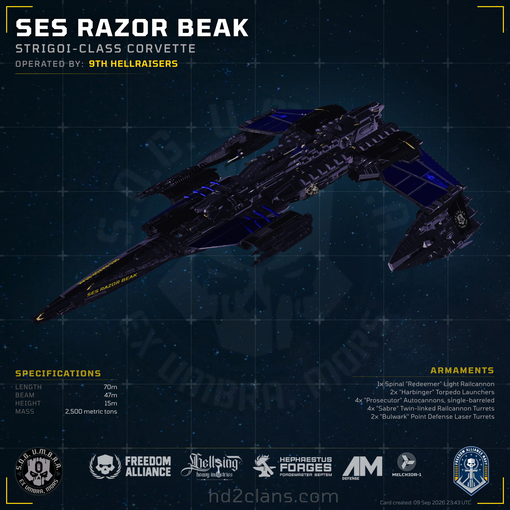 SES Razor Beak
