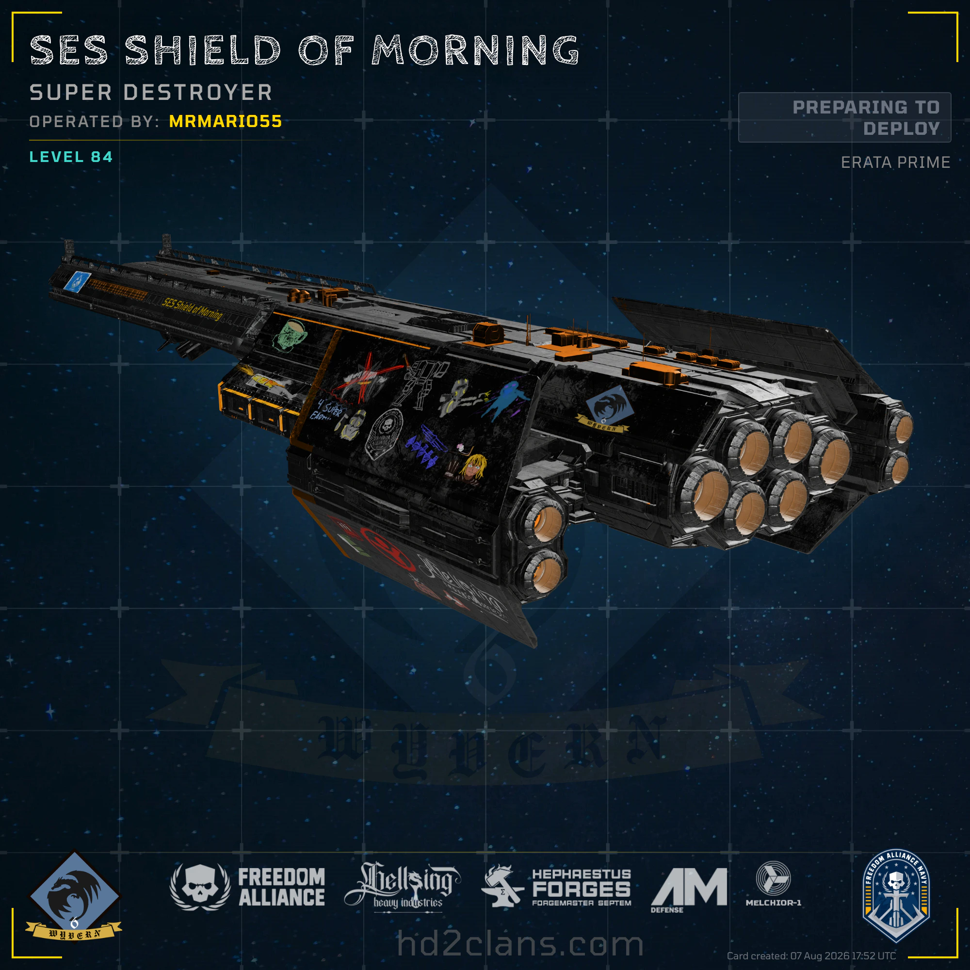 SES Shield of Morning