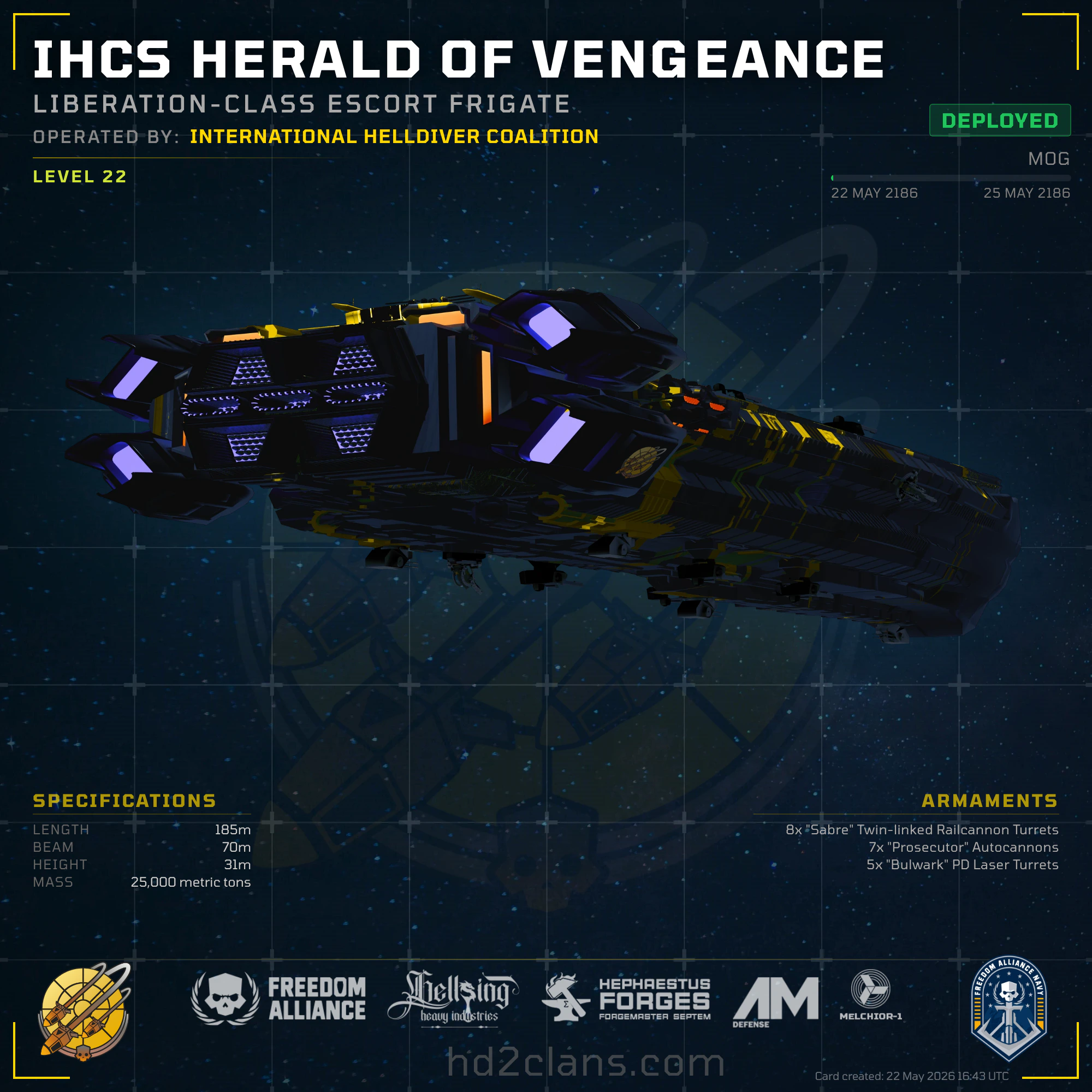 IHCS Herald Of Vengeance