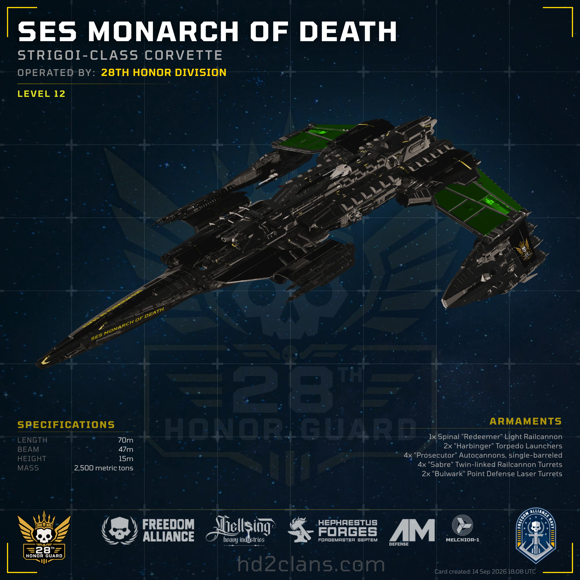 SES Monarch of Death
