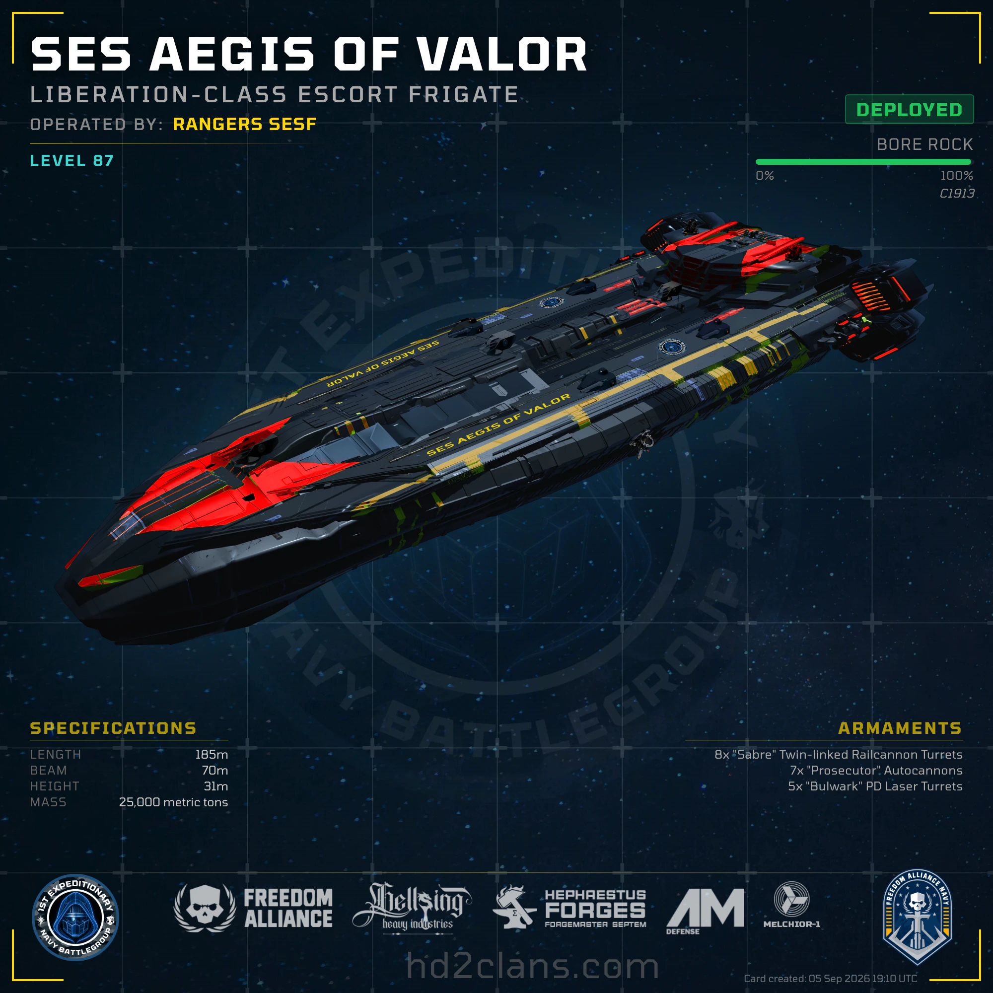 SES Aegis of Valor