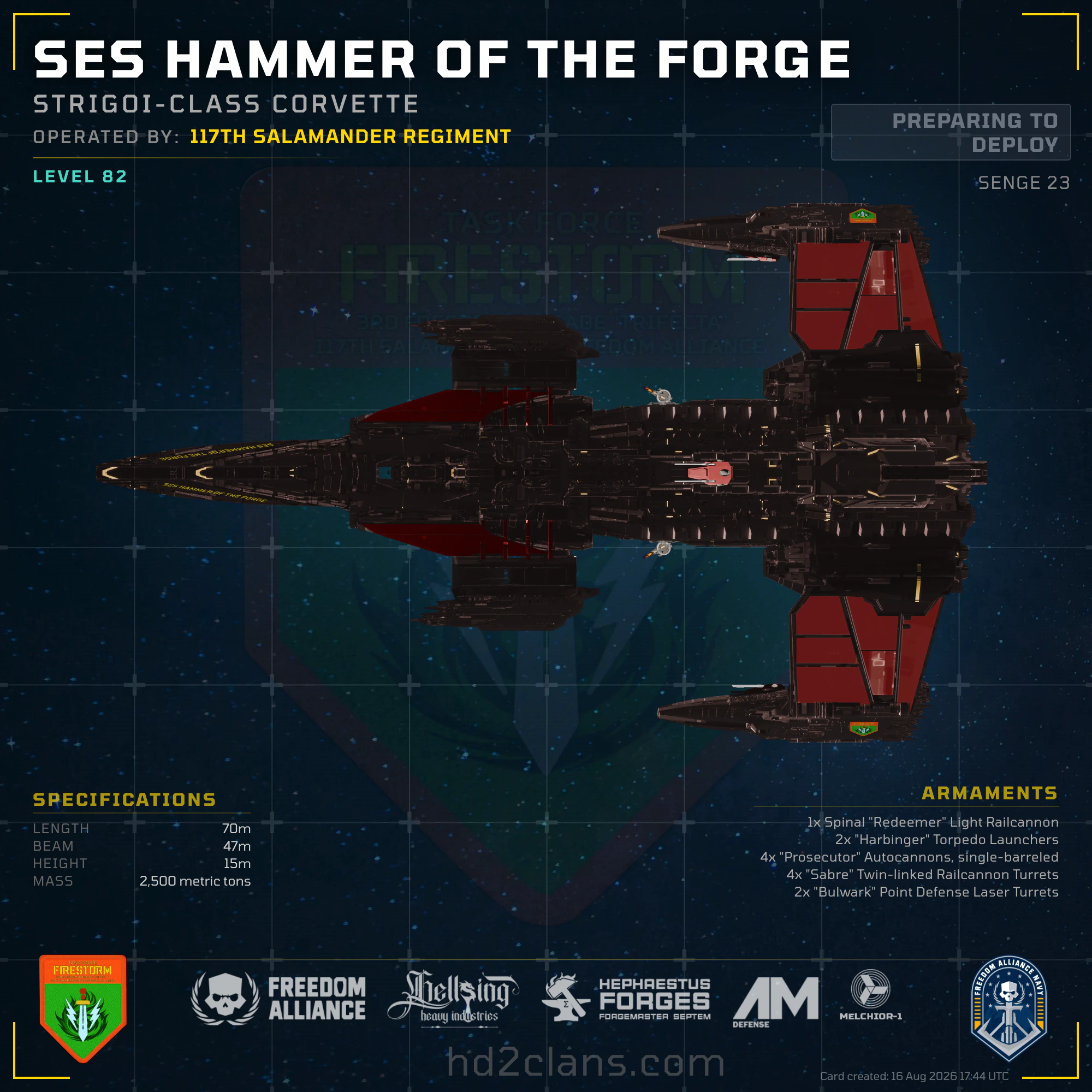 SES Hammer of the Forge
