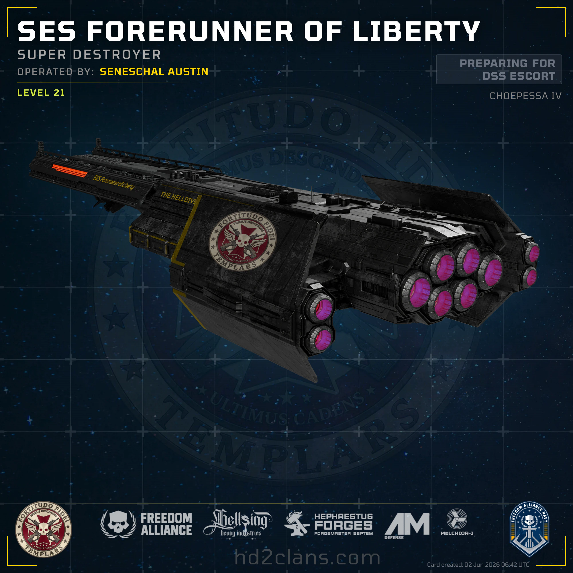 SES Forerunner of Liberty