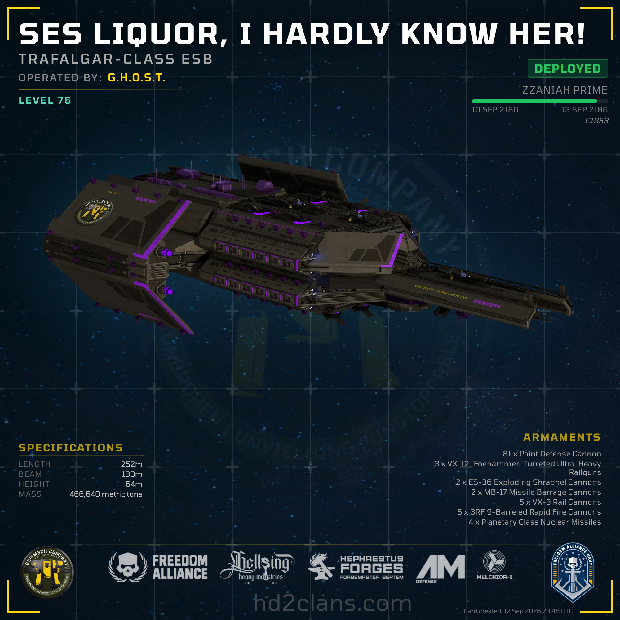 SES Liquor, I Hardly Know Her!