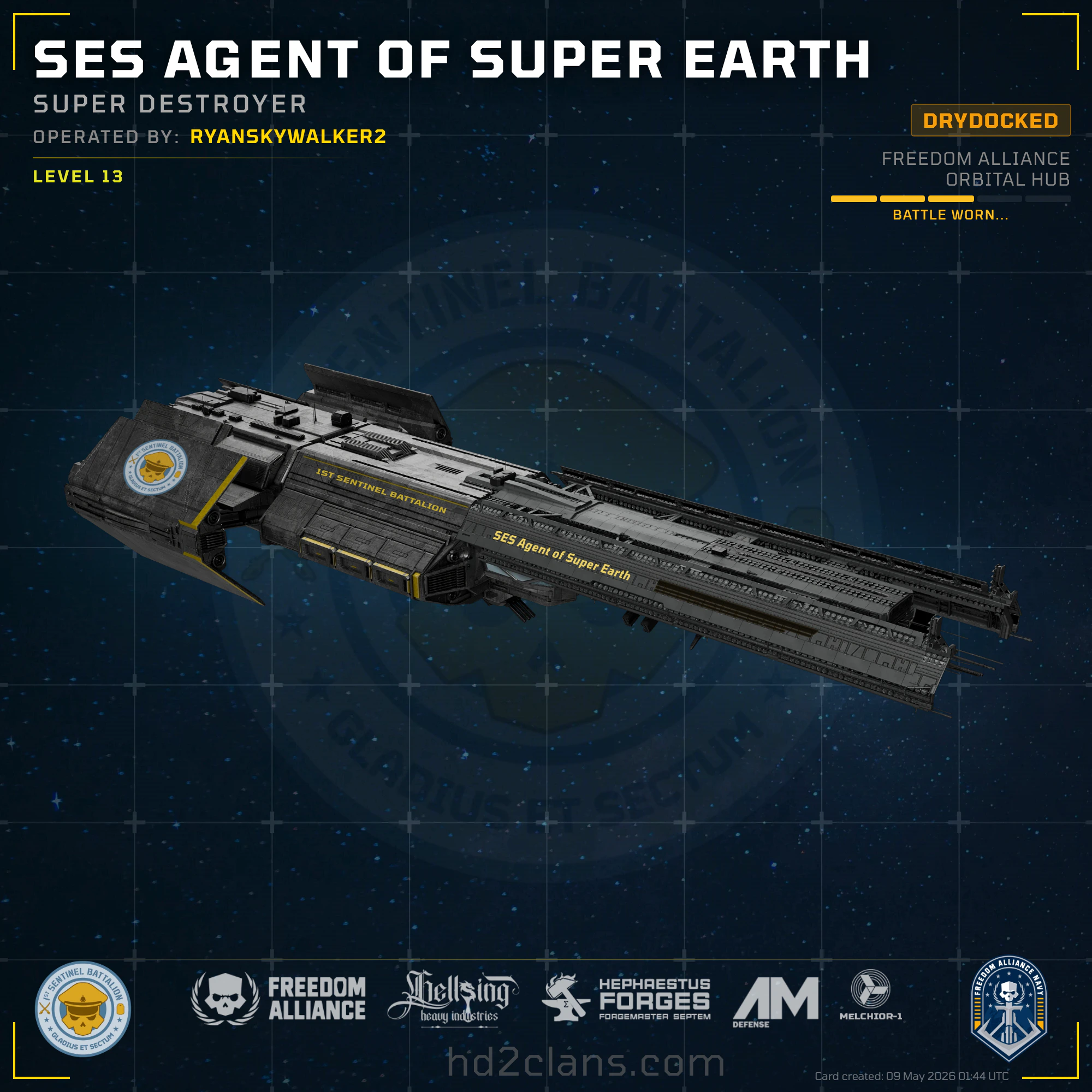 SES Agent of Super Earth