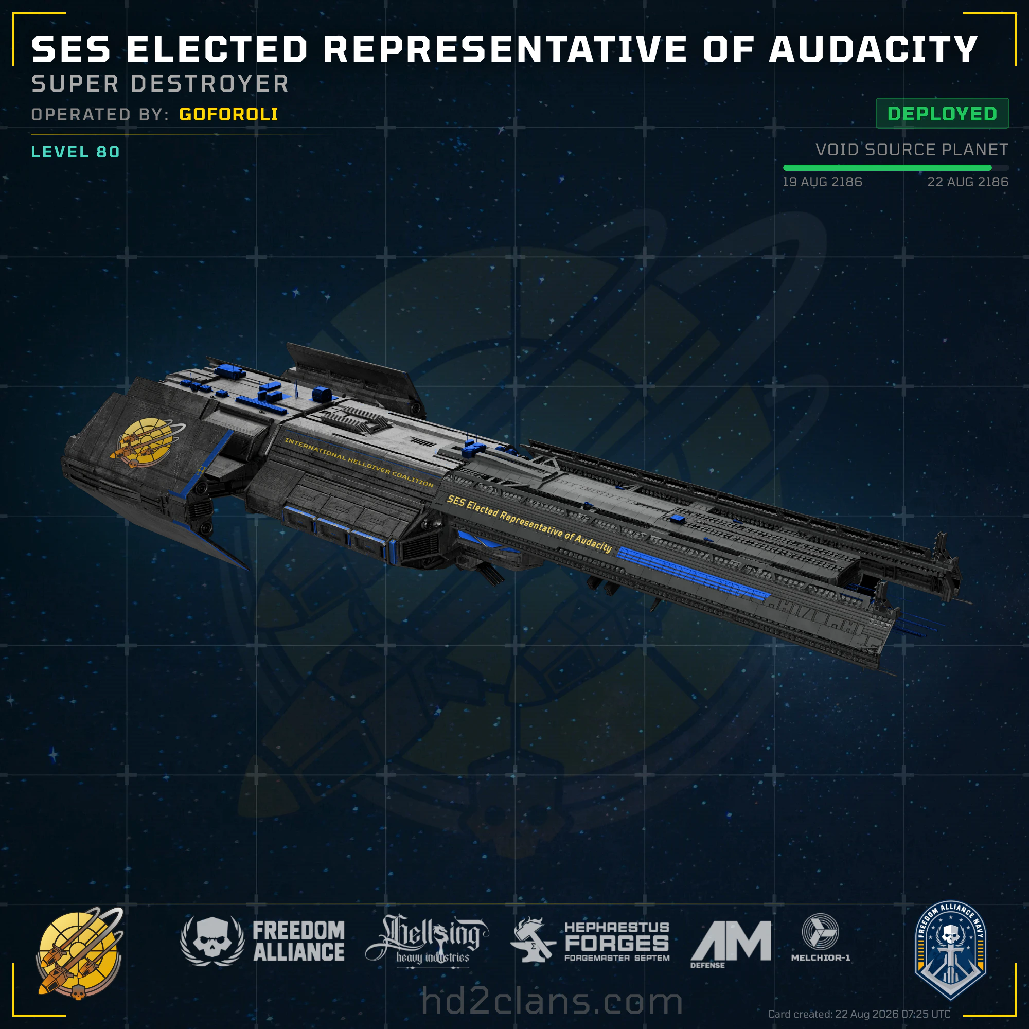 SES Elected Representative of Audacity