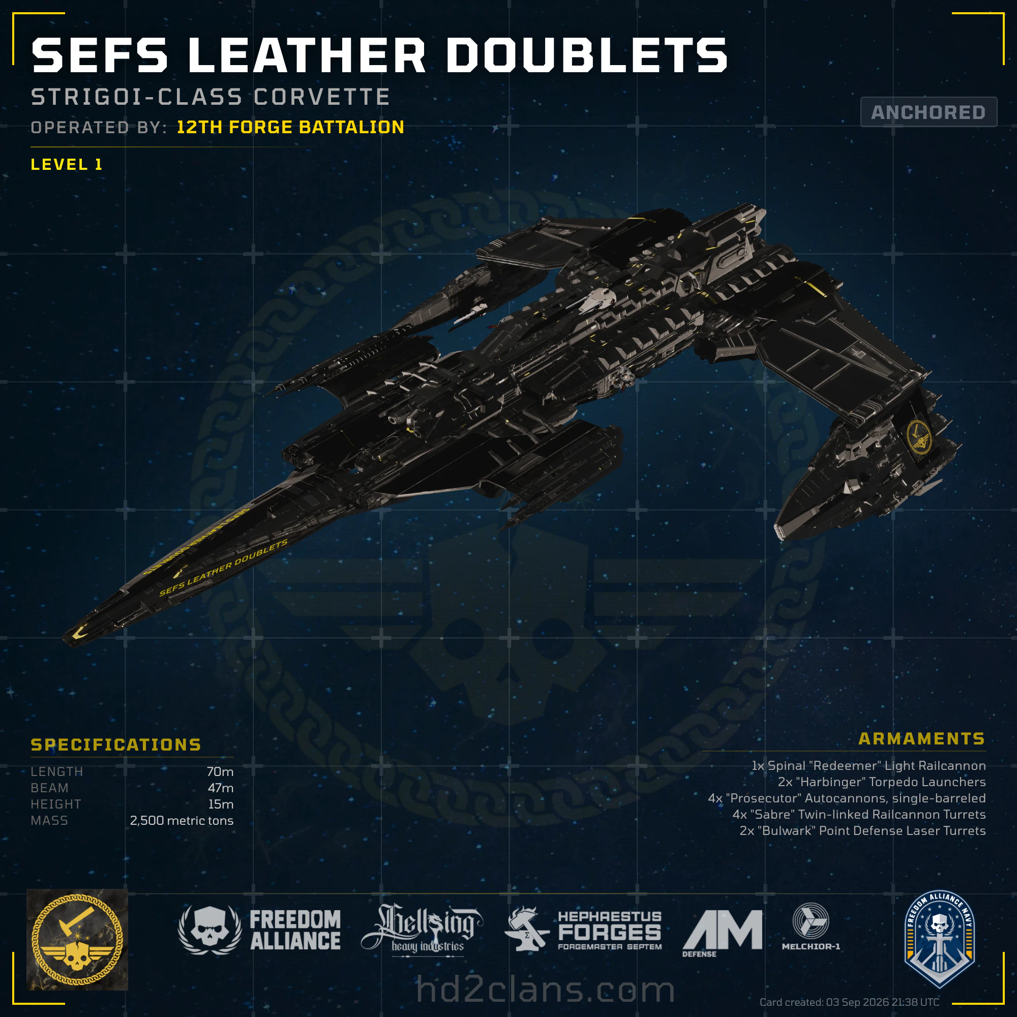 SEFS Leather Doublets
