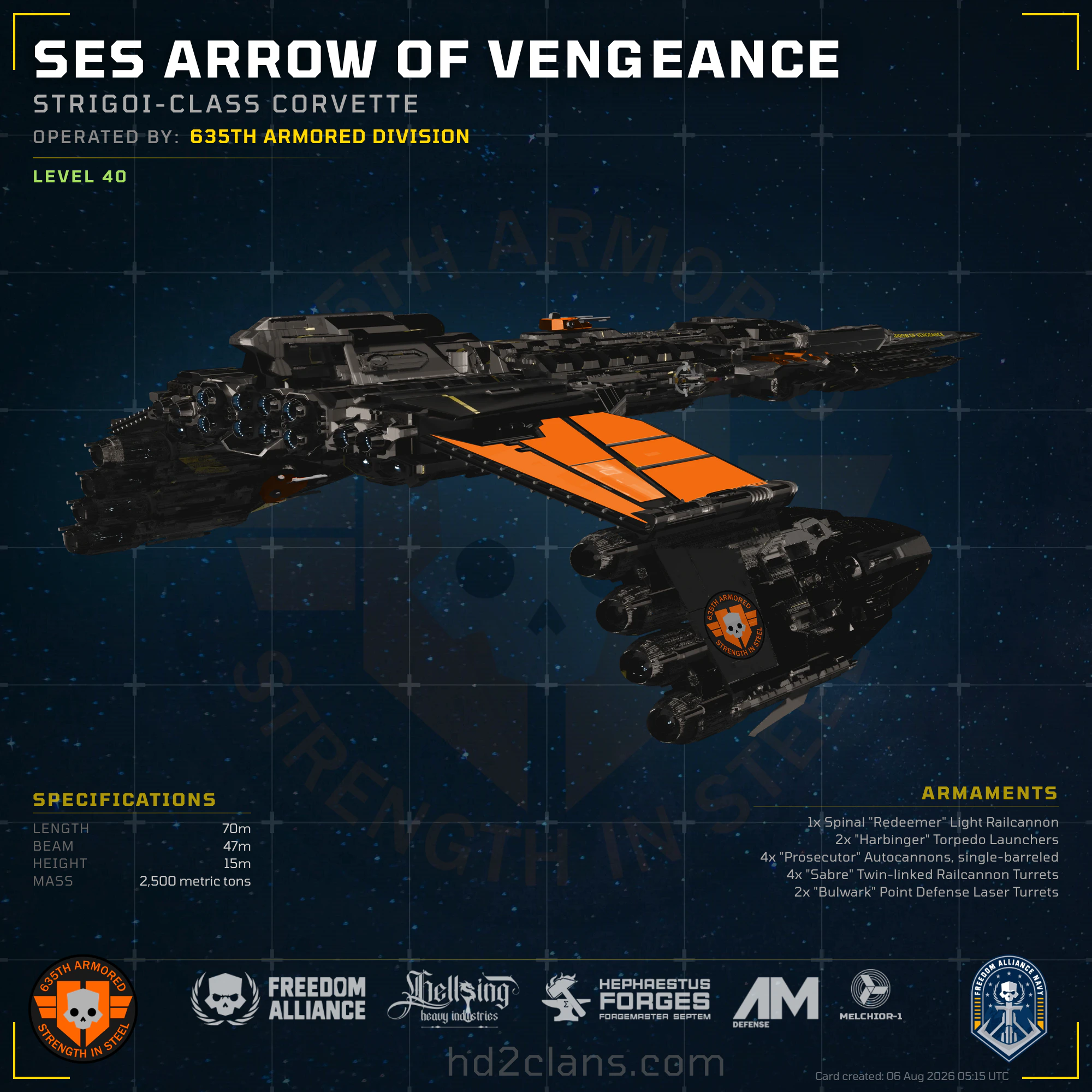 SES Arrow of Vengeance