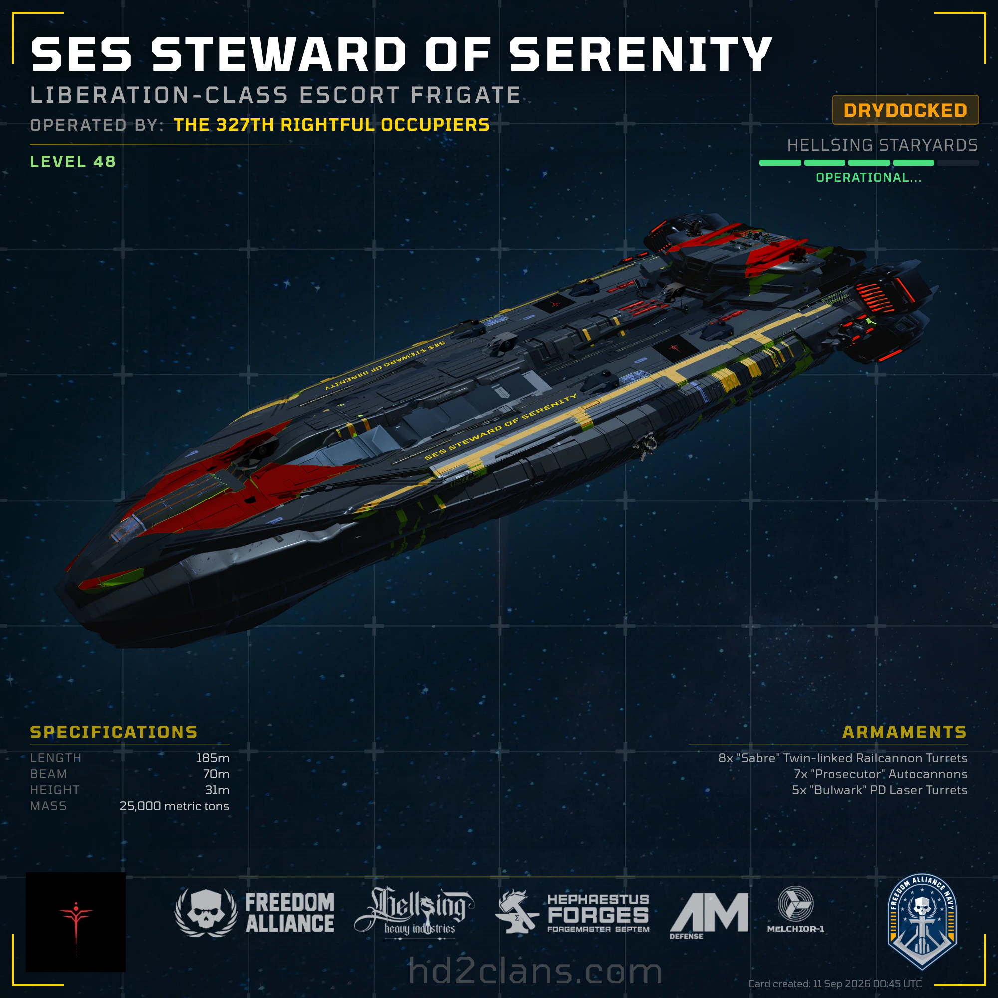SES Steward of Serenity