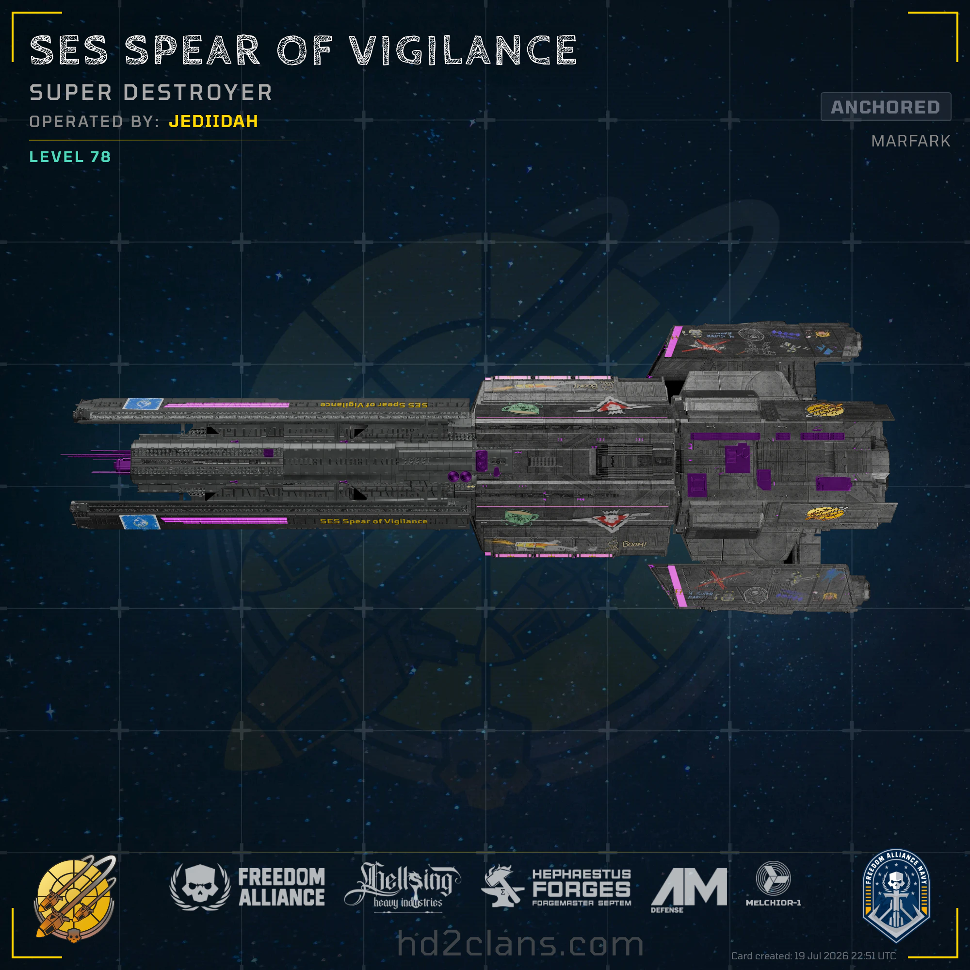 SES Spear of Vigilance