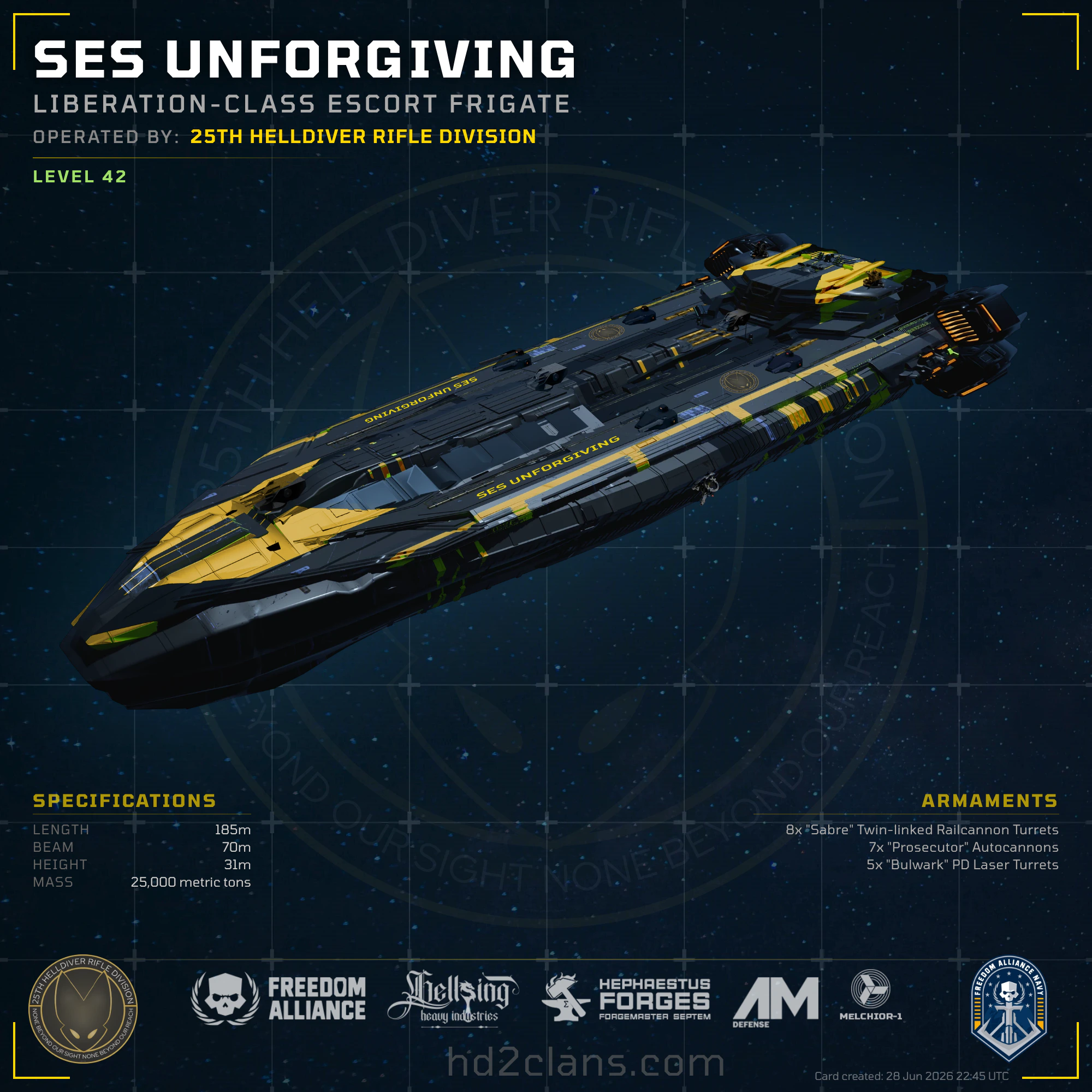 SES Unforgiving