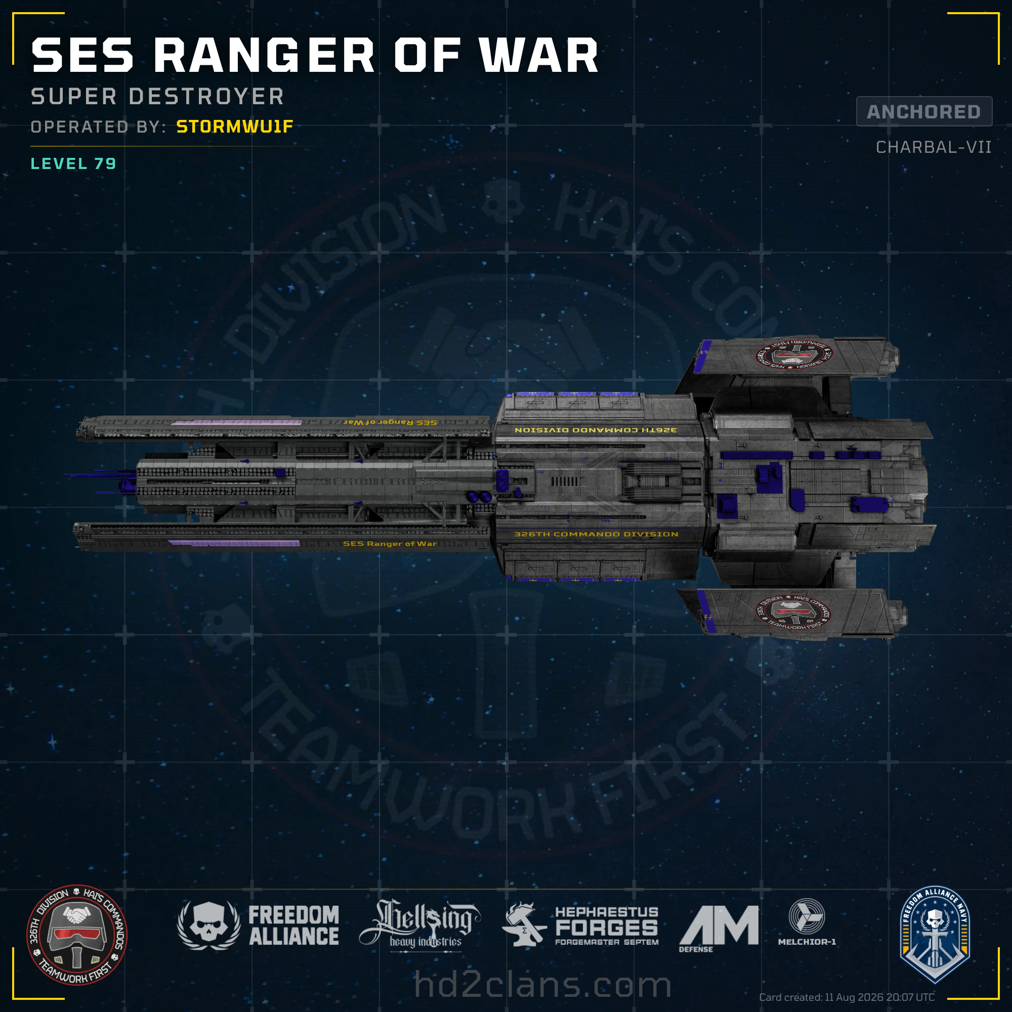SES Ranger of War
