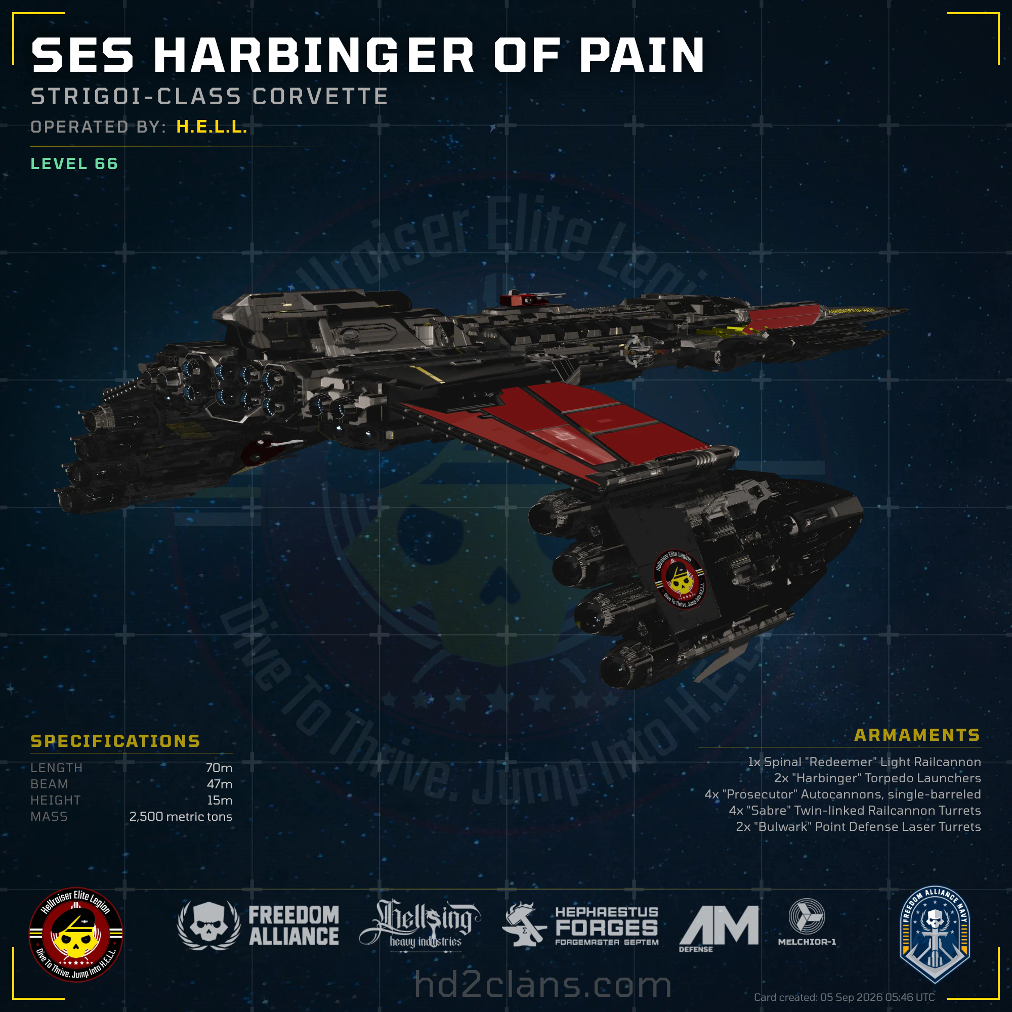SES Harbinger of Pain