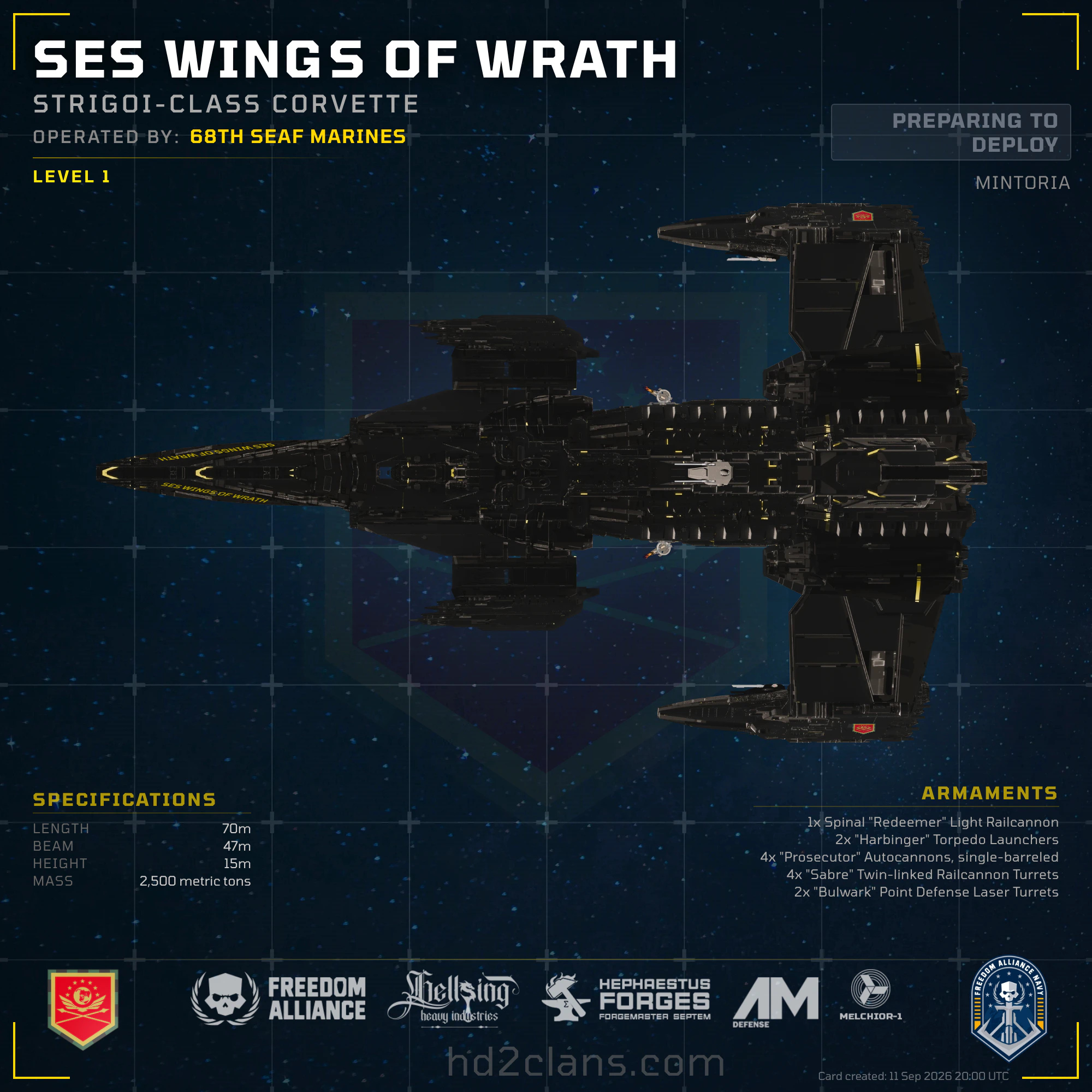 SES Wings of Wrath