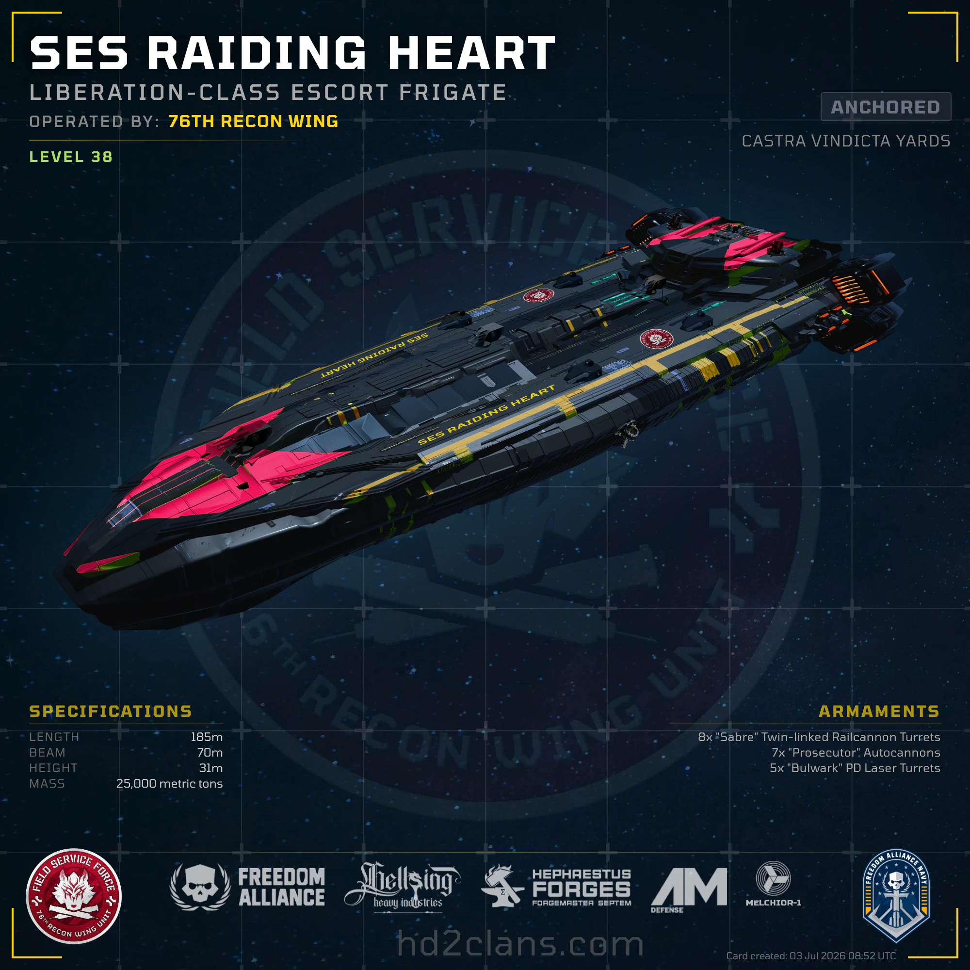 SES Raiding Heart