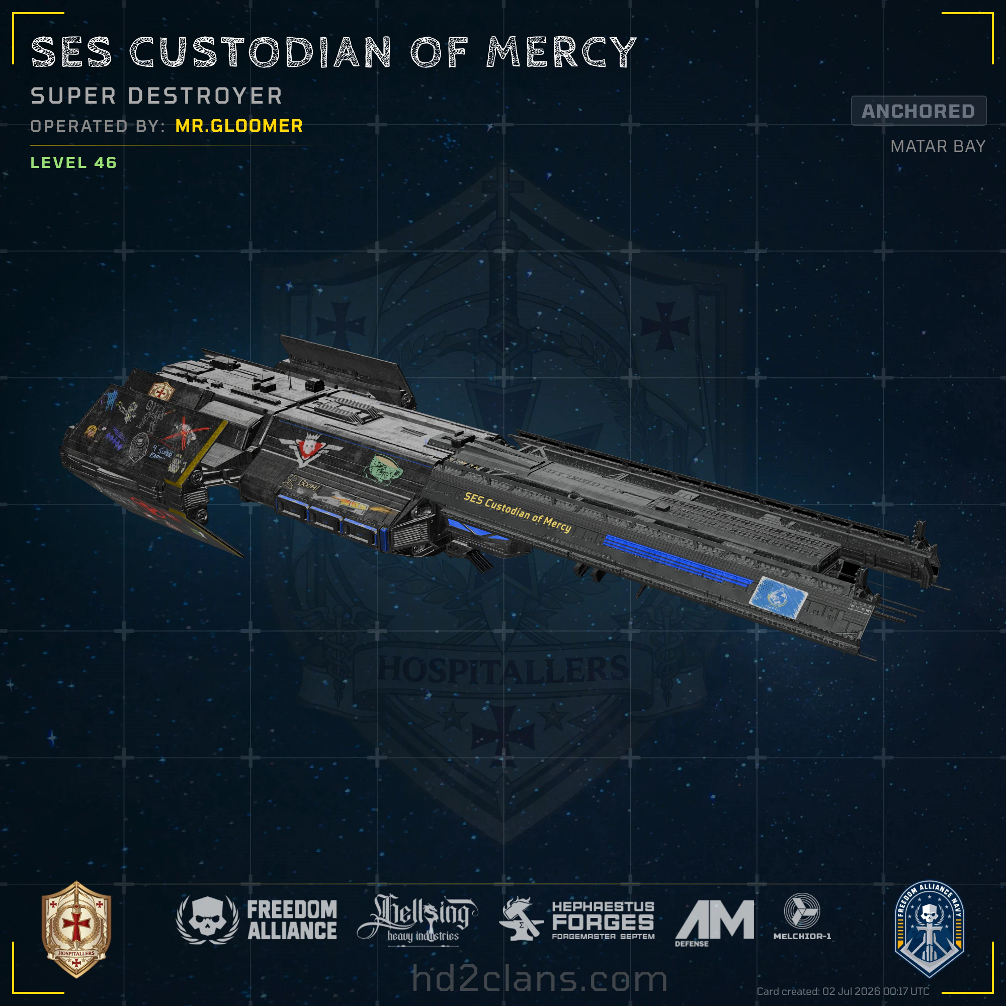 SES Custodian of Mercy