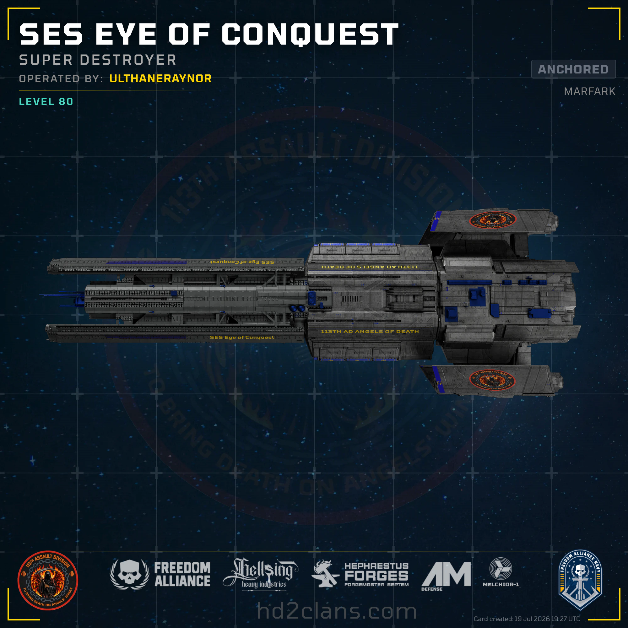 SES Eye of Conquest
