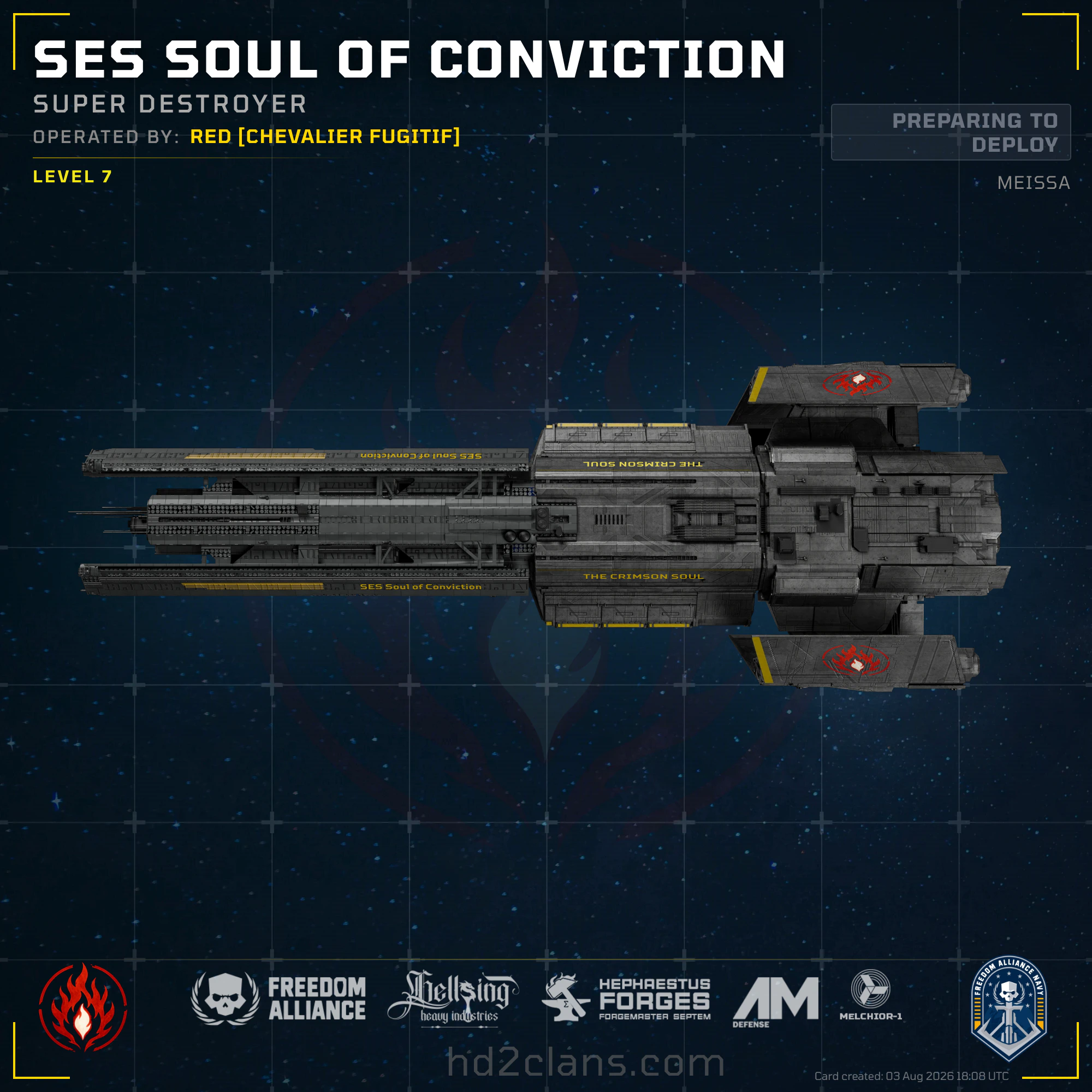 SES Soul of Conviction
