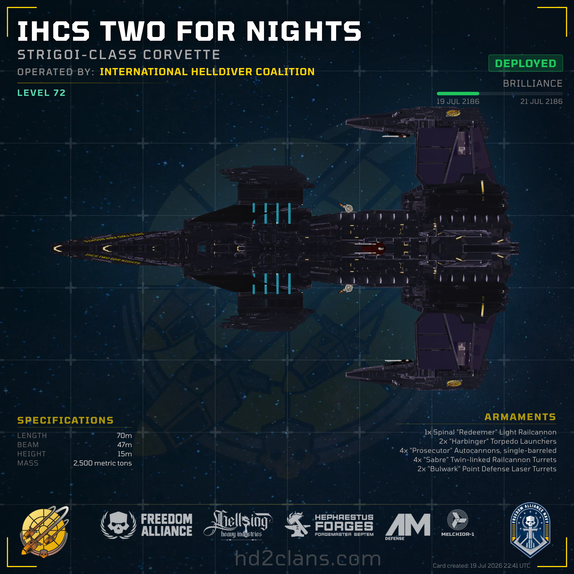 IHCS Two for Nights