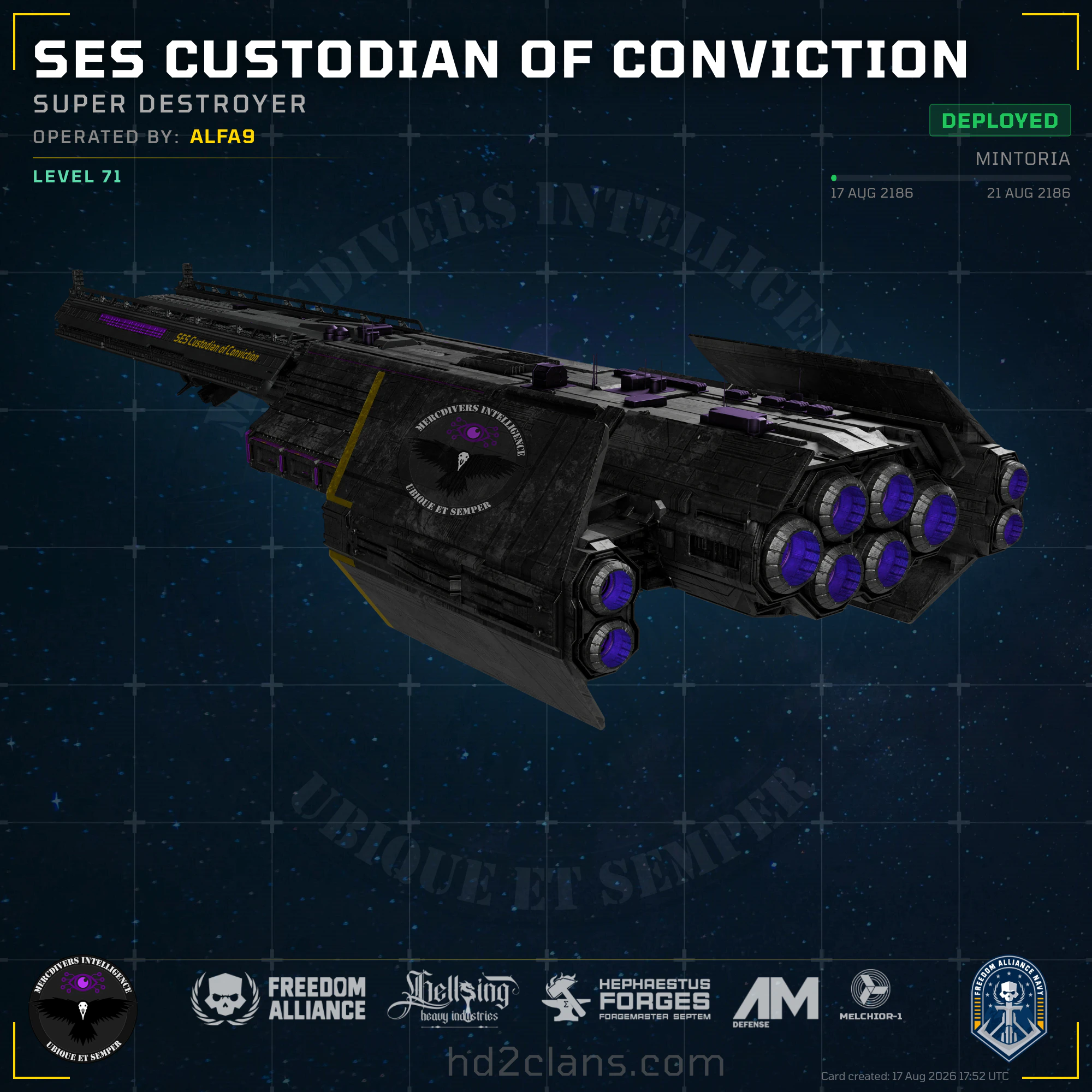 SES Custodian of Conviction
