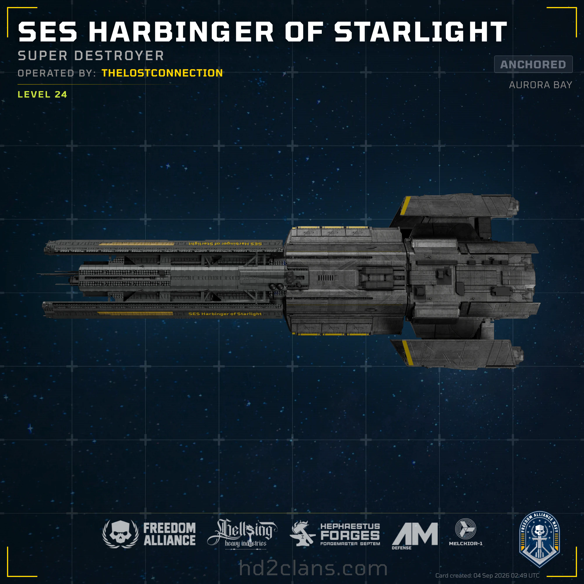 SES Harbinger of Starlight