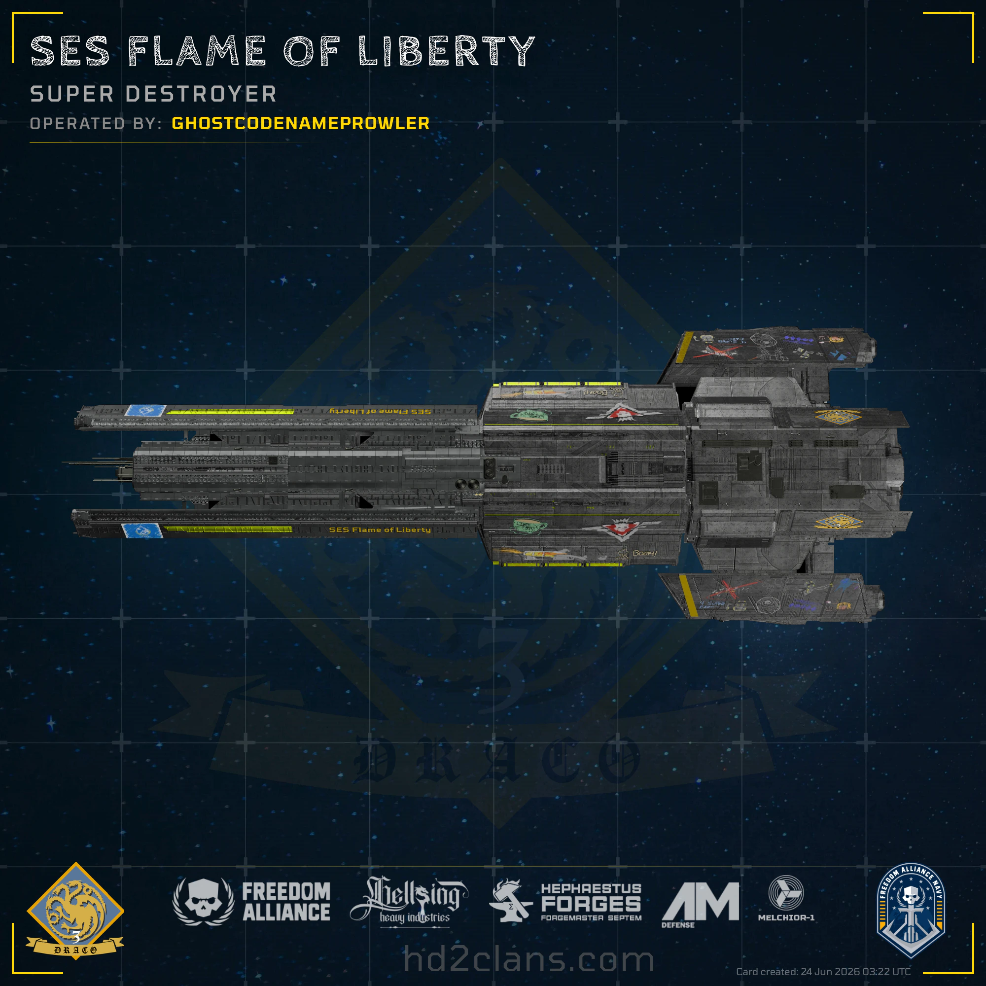 SES Flame of Liberty