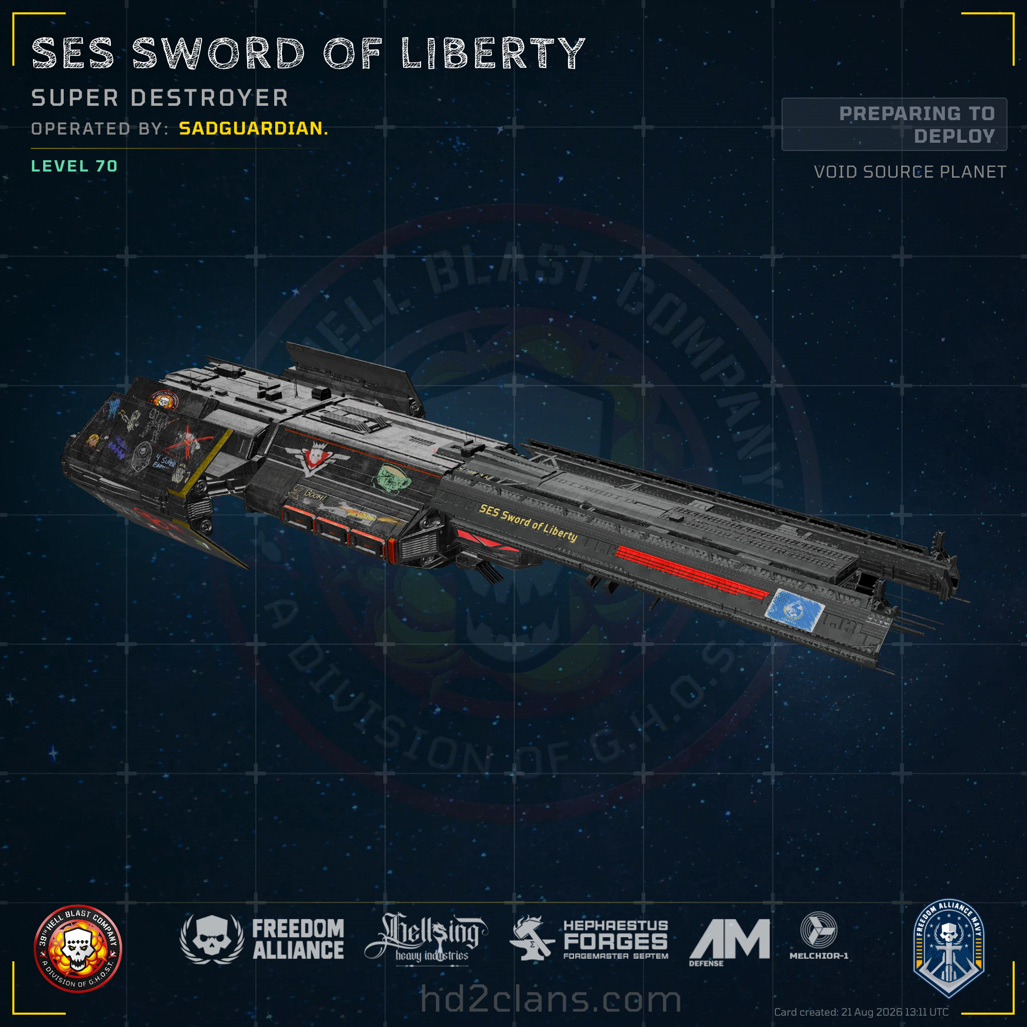 SES Sword of Liberty