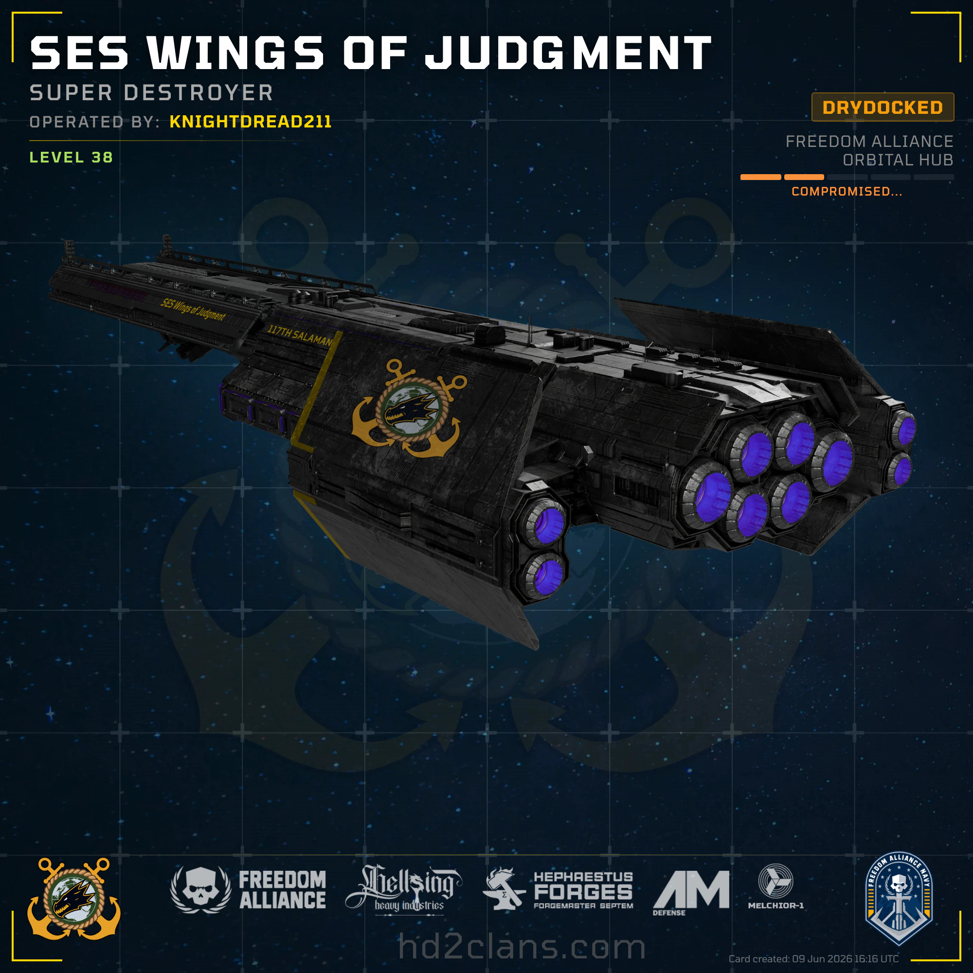 SES Wings of Judgment