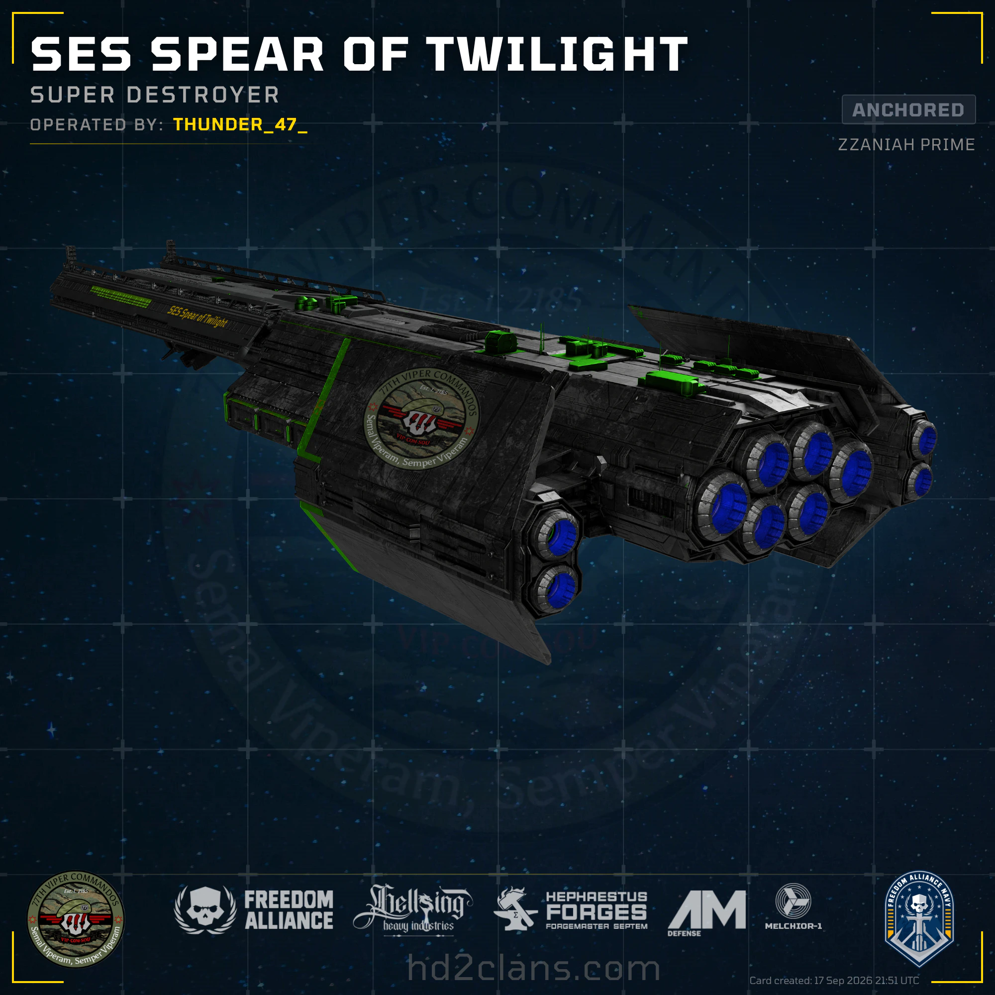 SES Spear of Twilight