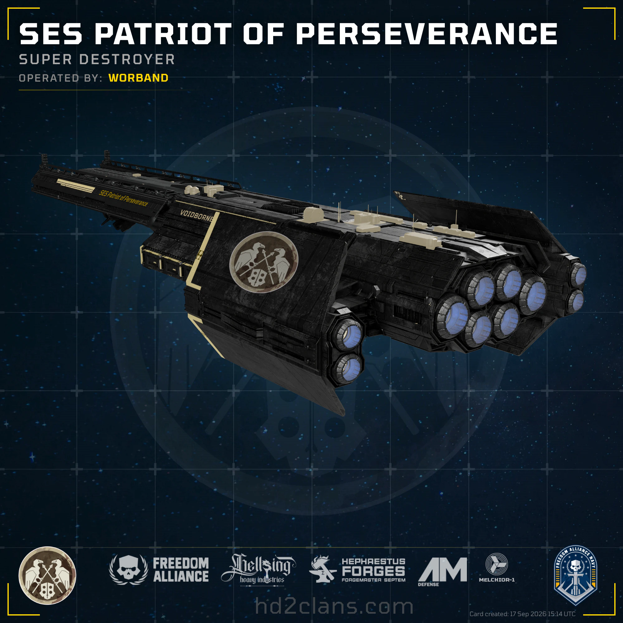 SES Patriot of Perseverance