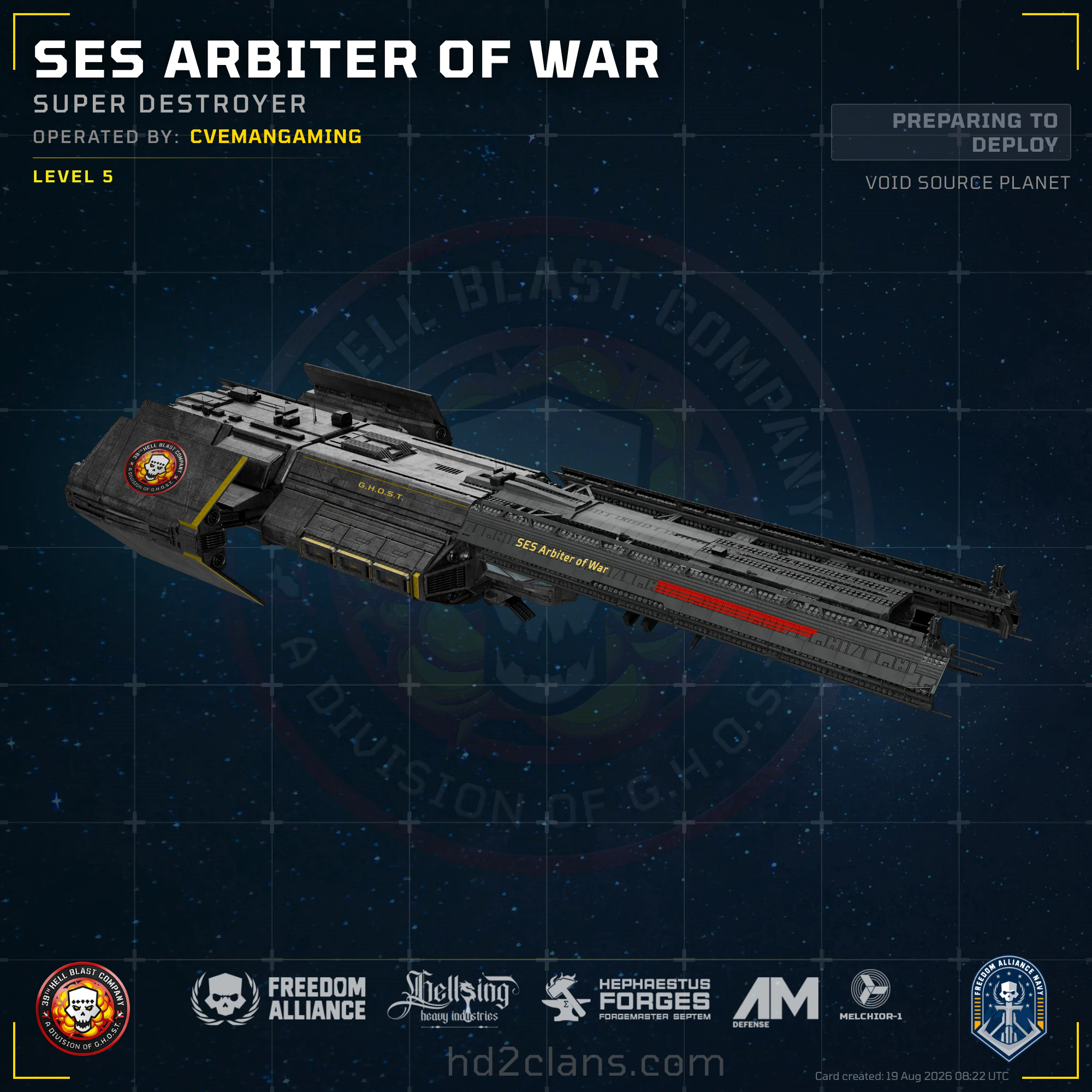 SES Arbiter of War