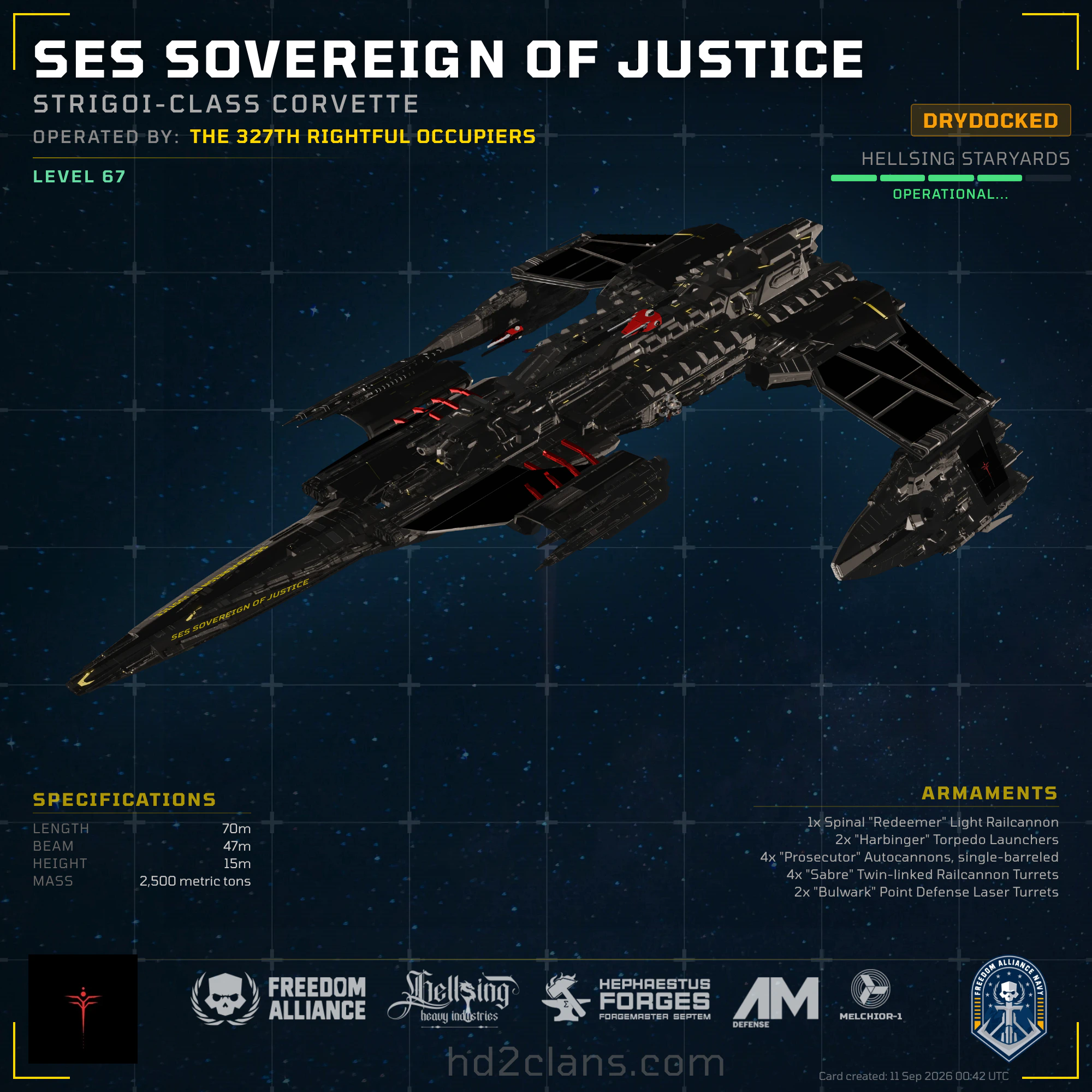 SES Sovereign of Justice