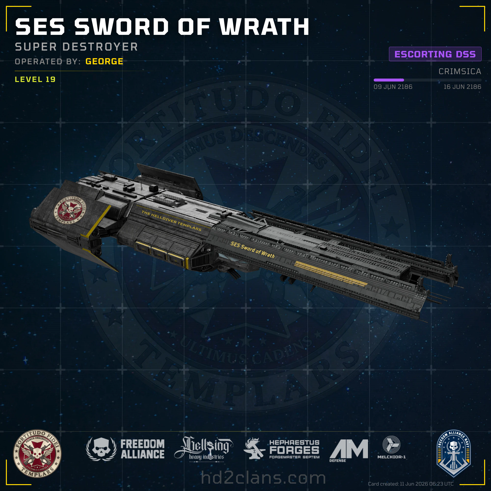 SES Sword of Wrath